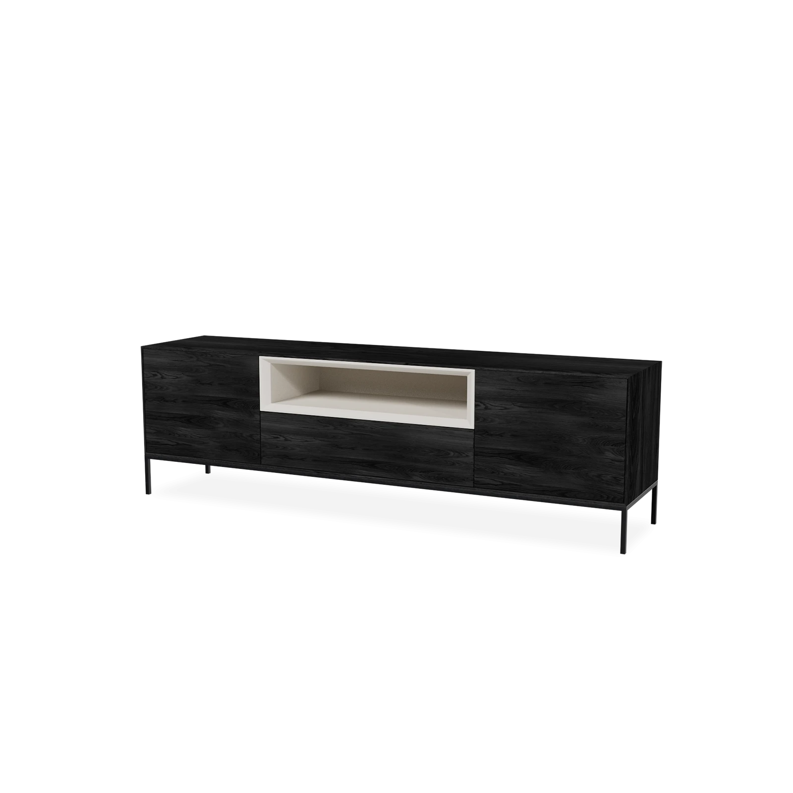 TV Meubel Black Sky 180cm Poot