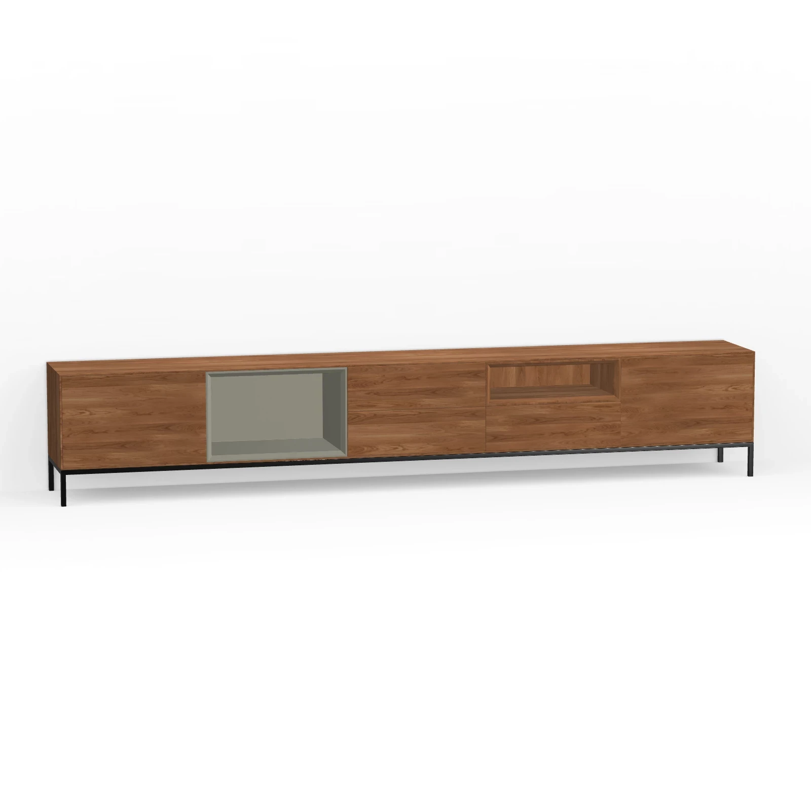 TV Meubel Verweerd 300cm Poot