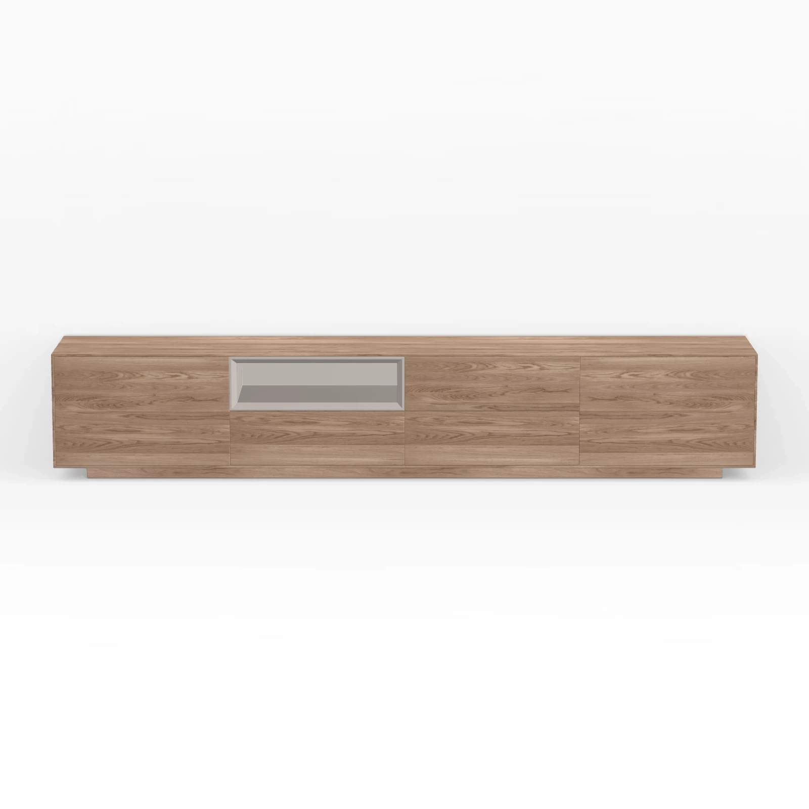 TV Meubel Kiezel 240cm Plint