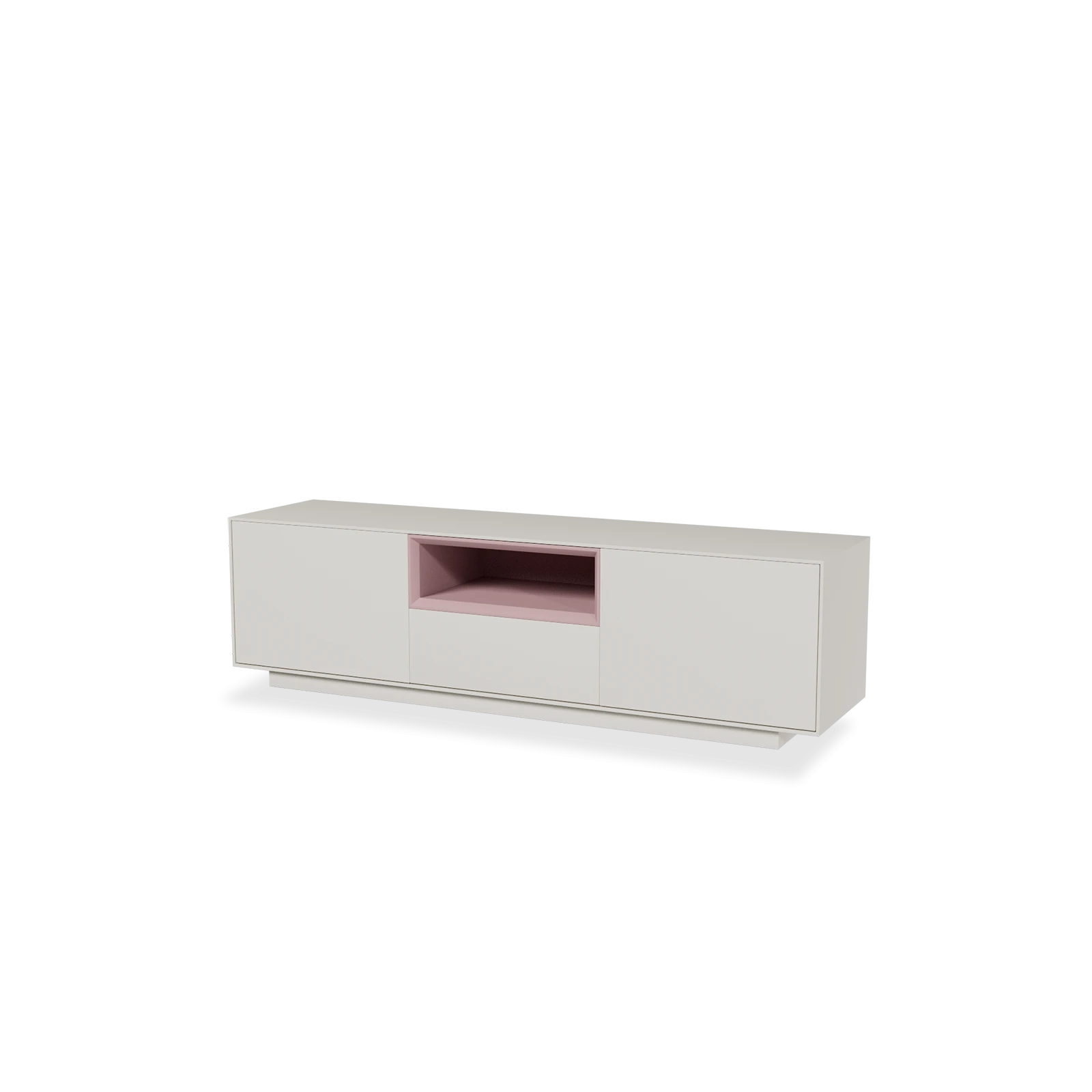 TV Meubel Pepper White 160cm Plint