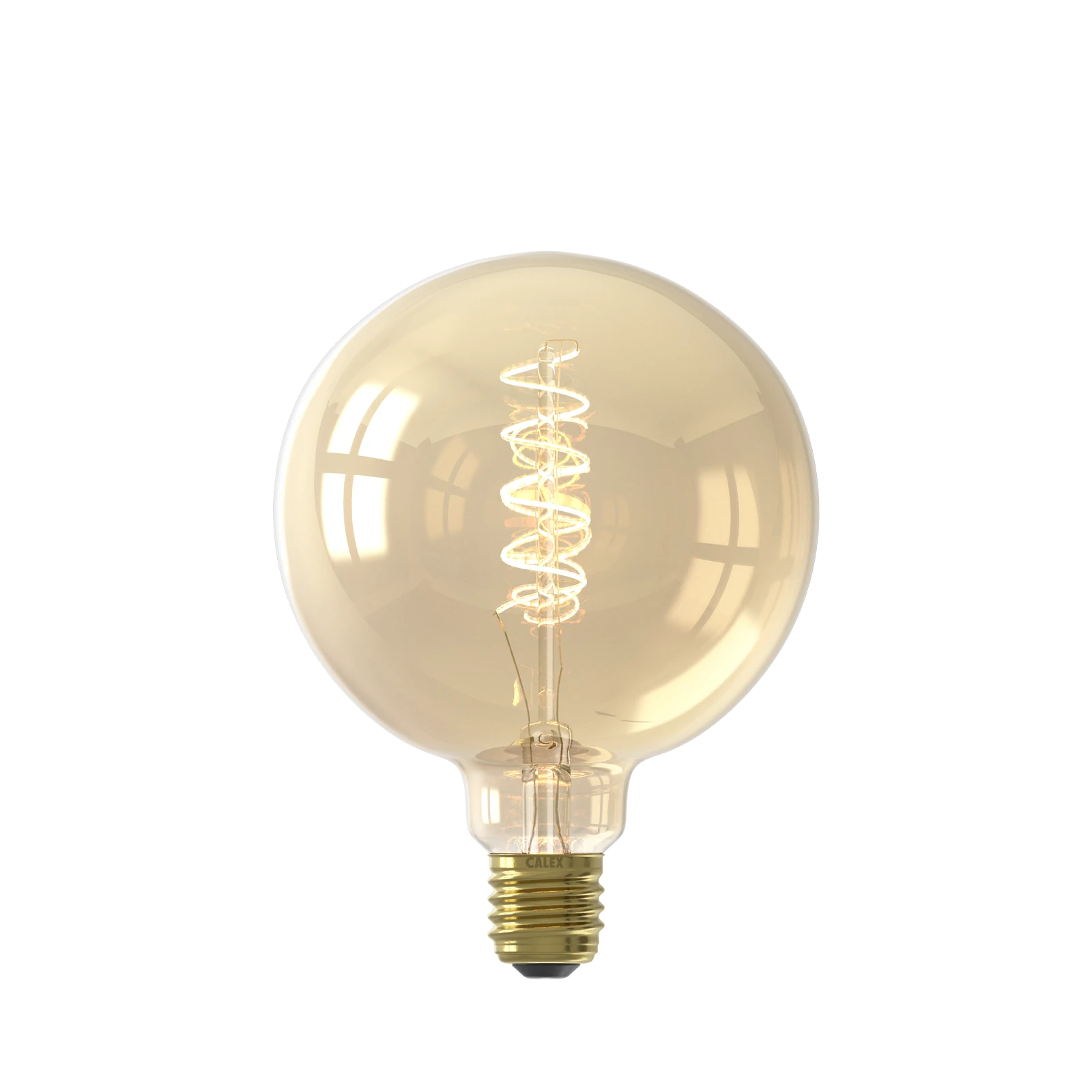 Lichtbron Flex Globe (172x125mm) goud E27