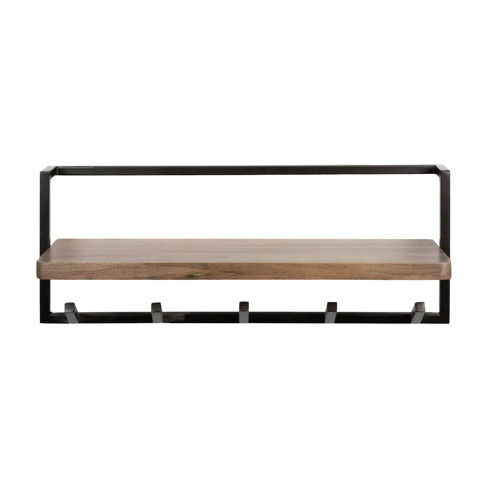 Kapstok Air Pure - 6 haken - Acacia Bruin