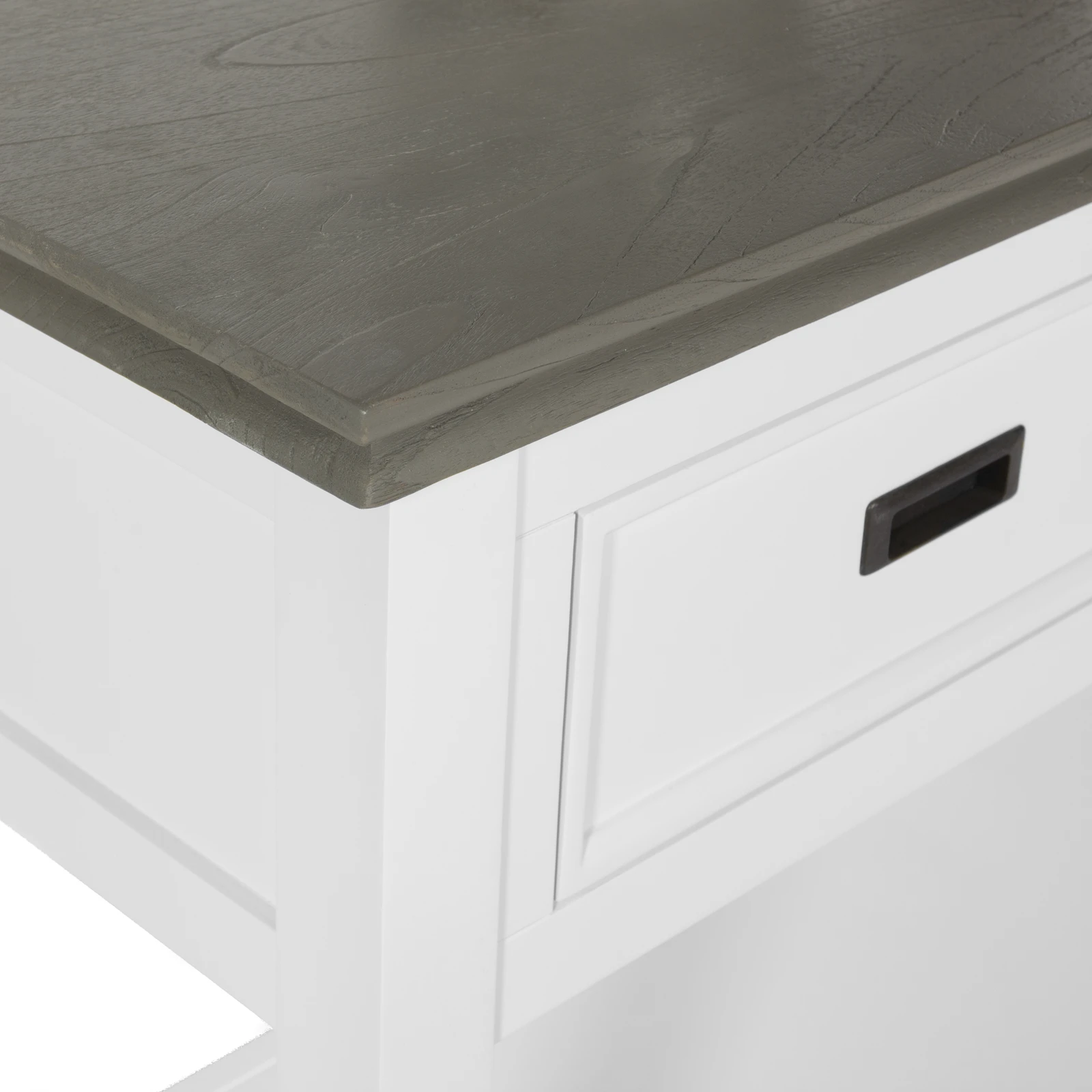 Sidetable (150cm) Riverwoods - ClearWhite/Rustic Grey