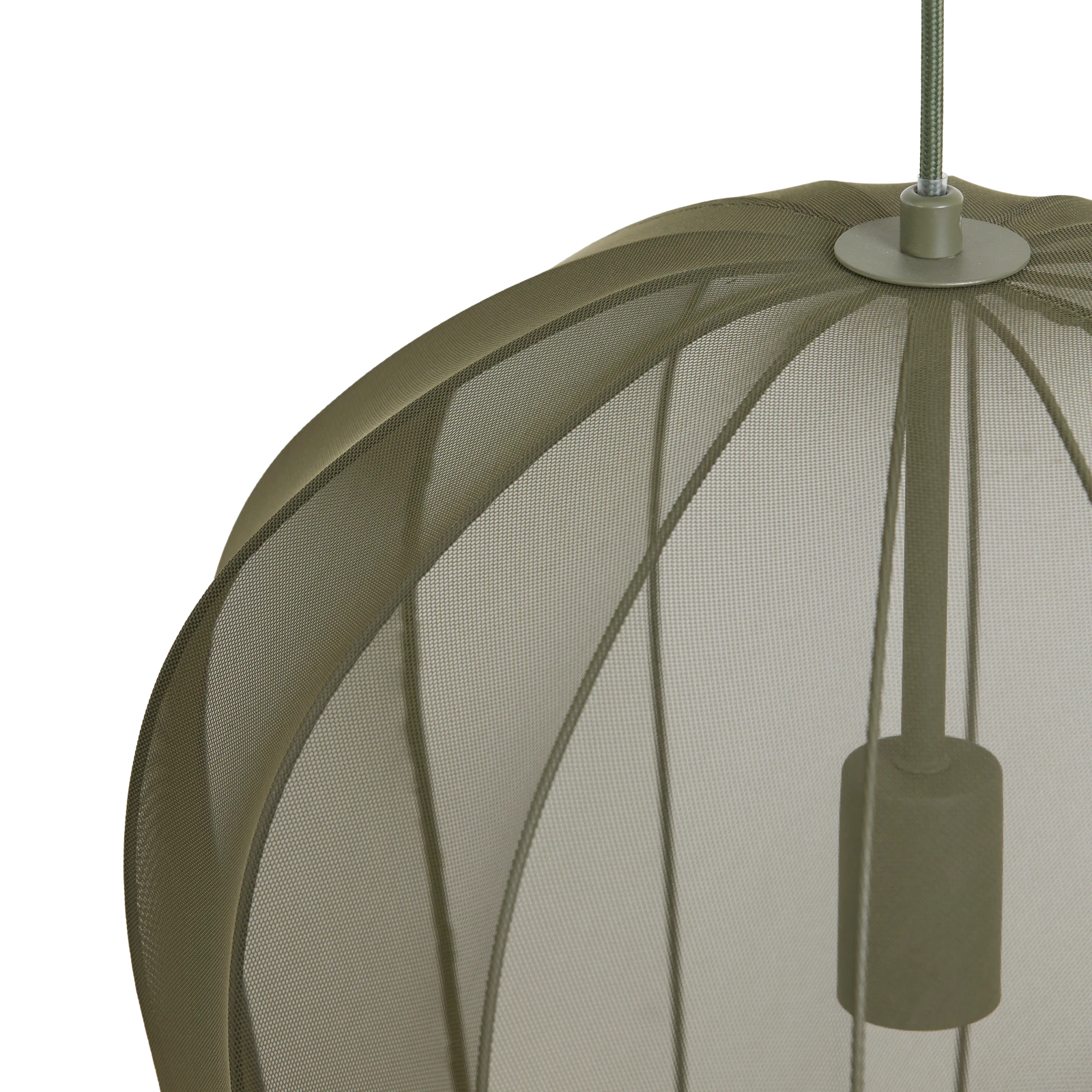 Hanglamp Plumeria (50xØ42cm) groen (sale)