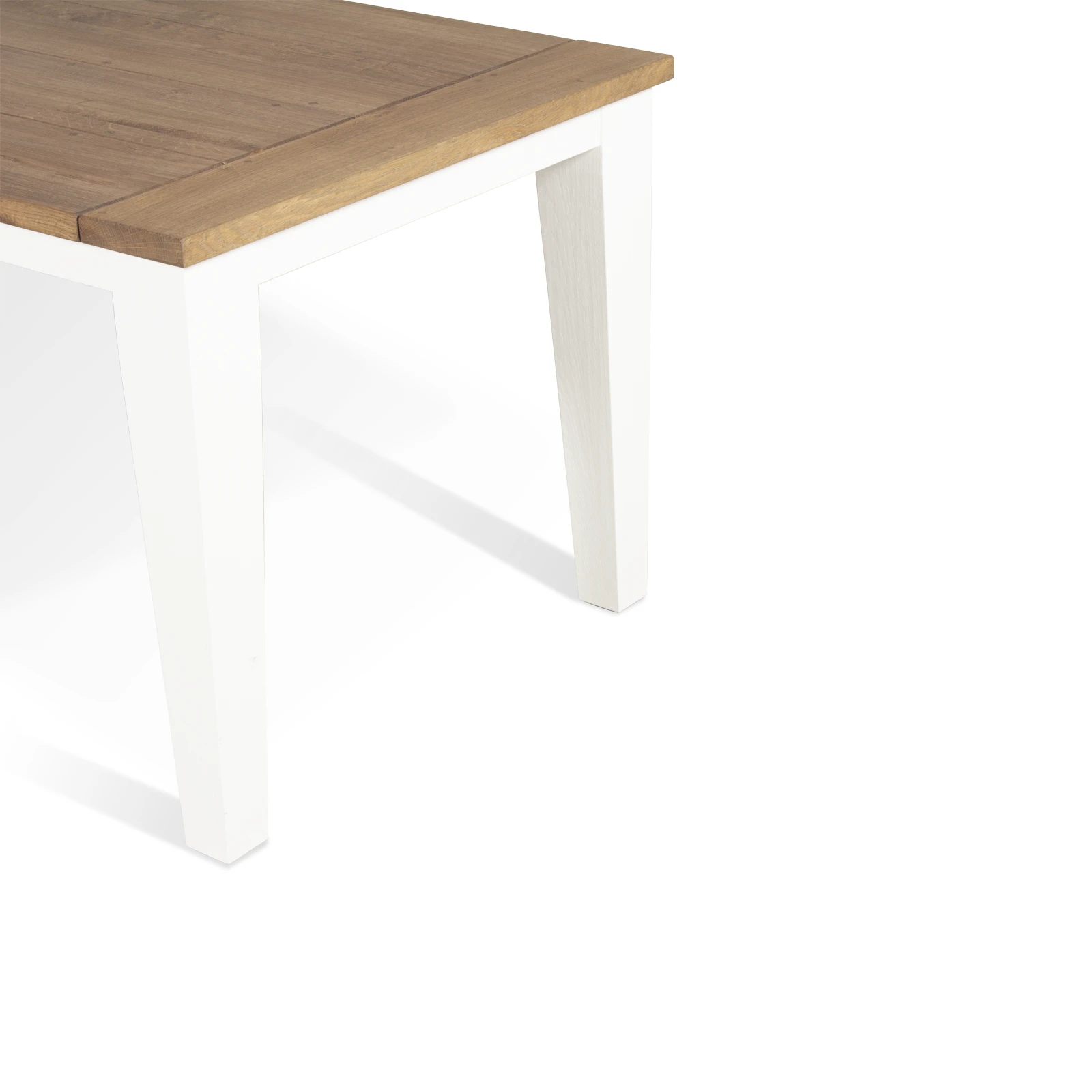 Uitschuiftafel (200/250x90cm - tussenblad) Silvercreek - Combi Verweerd/RAL9010