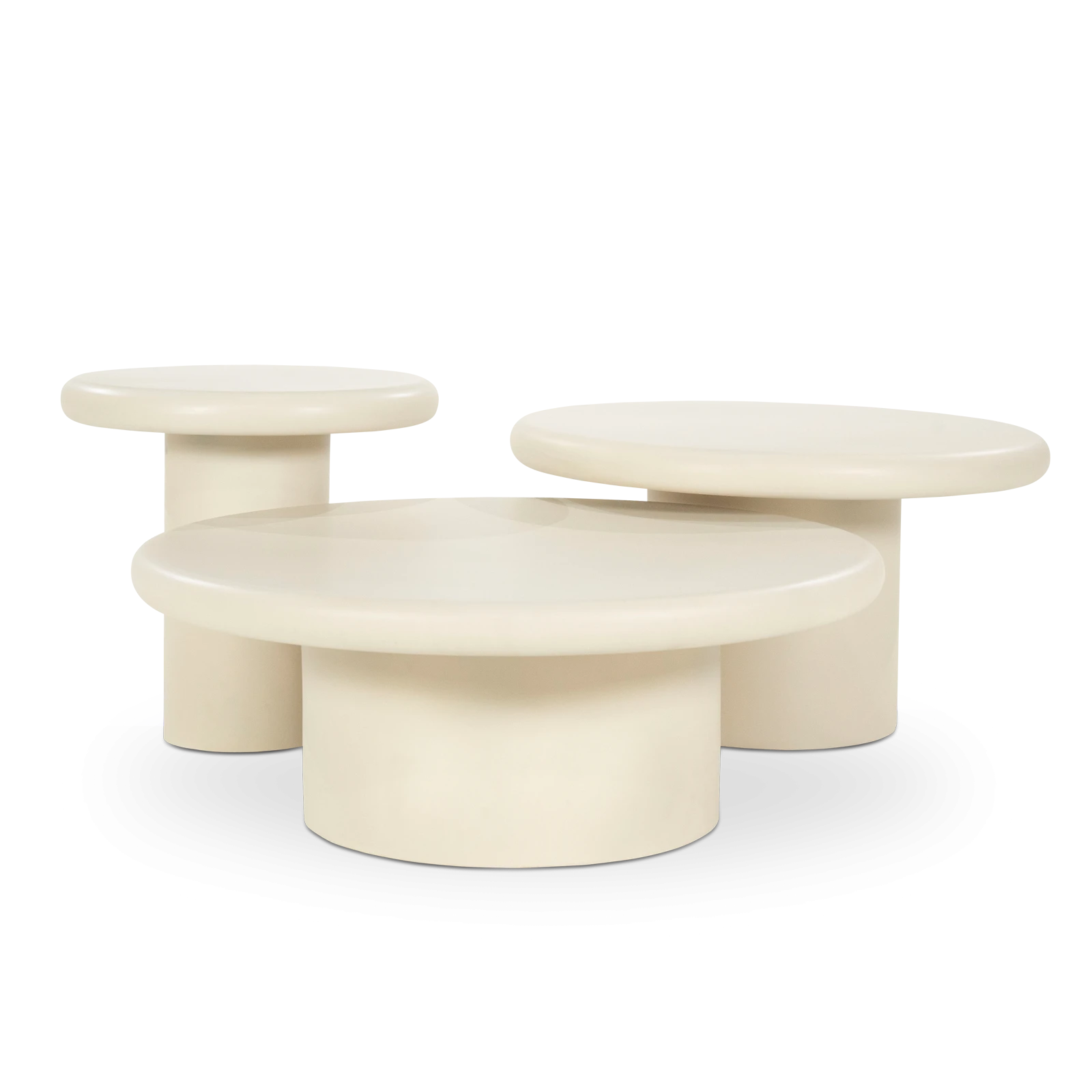 Salontafel (rond - 80cm) Jade