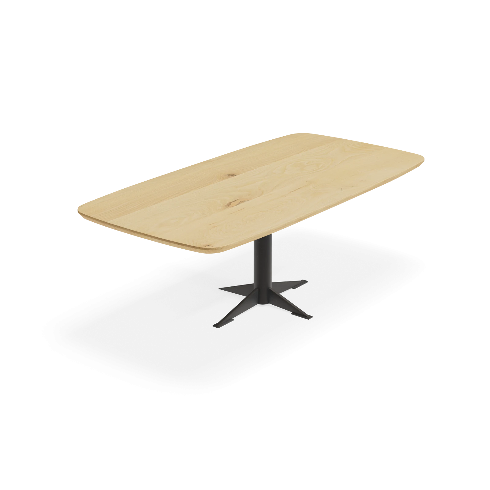 Eettafel Westfield - Deens Ovaal Eiken Nature White (220x110cm)