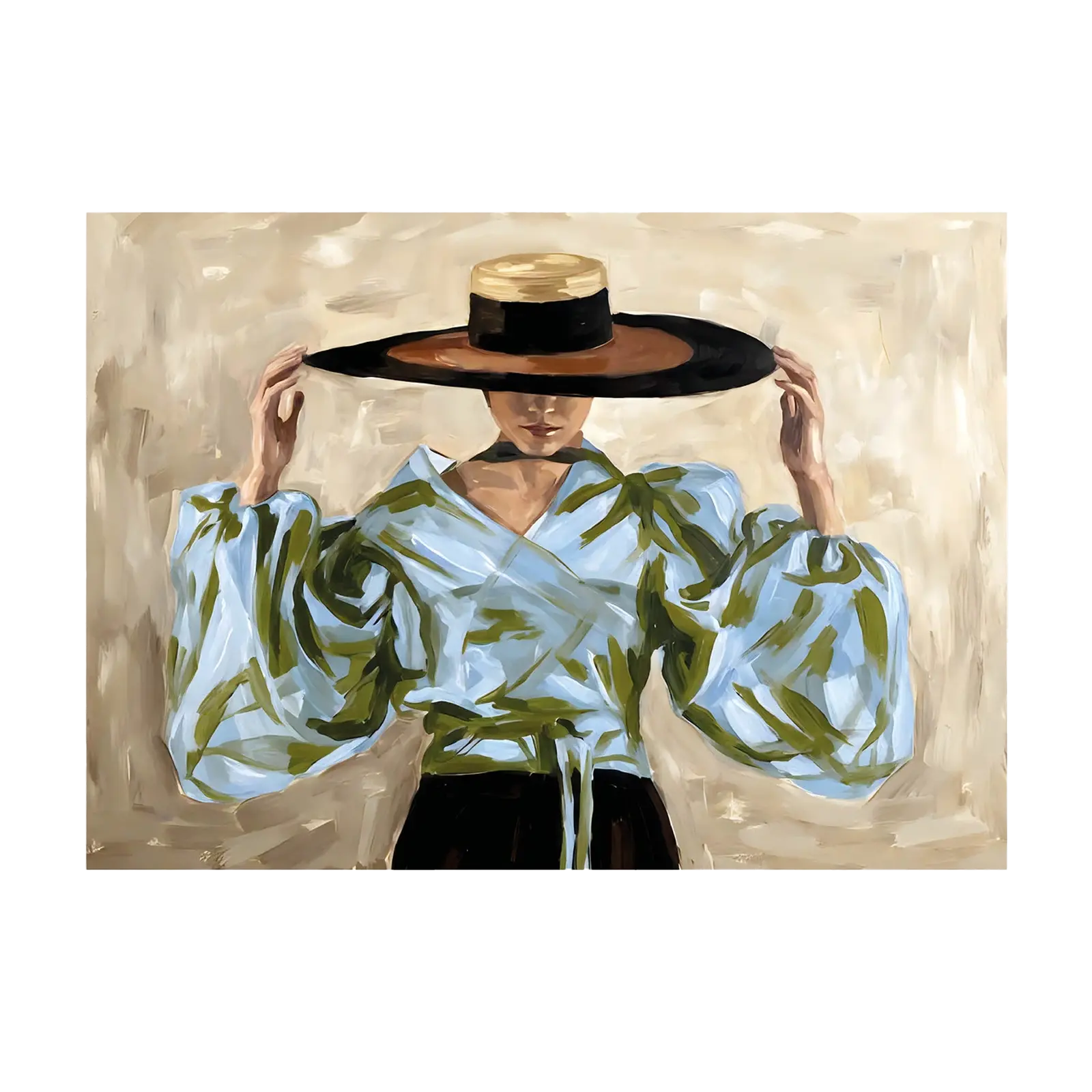 Wanddecoratie 110x145 Isabella (medium)