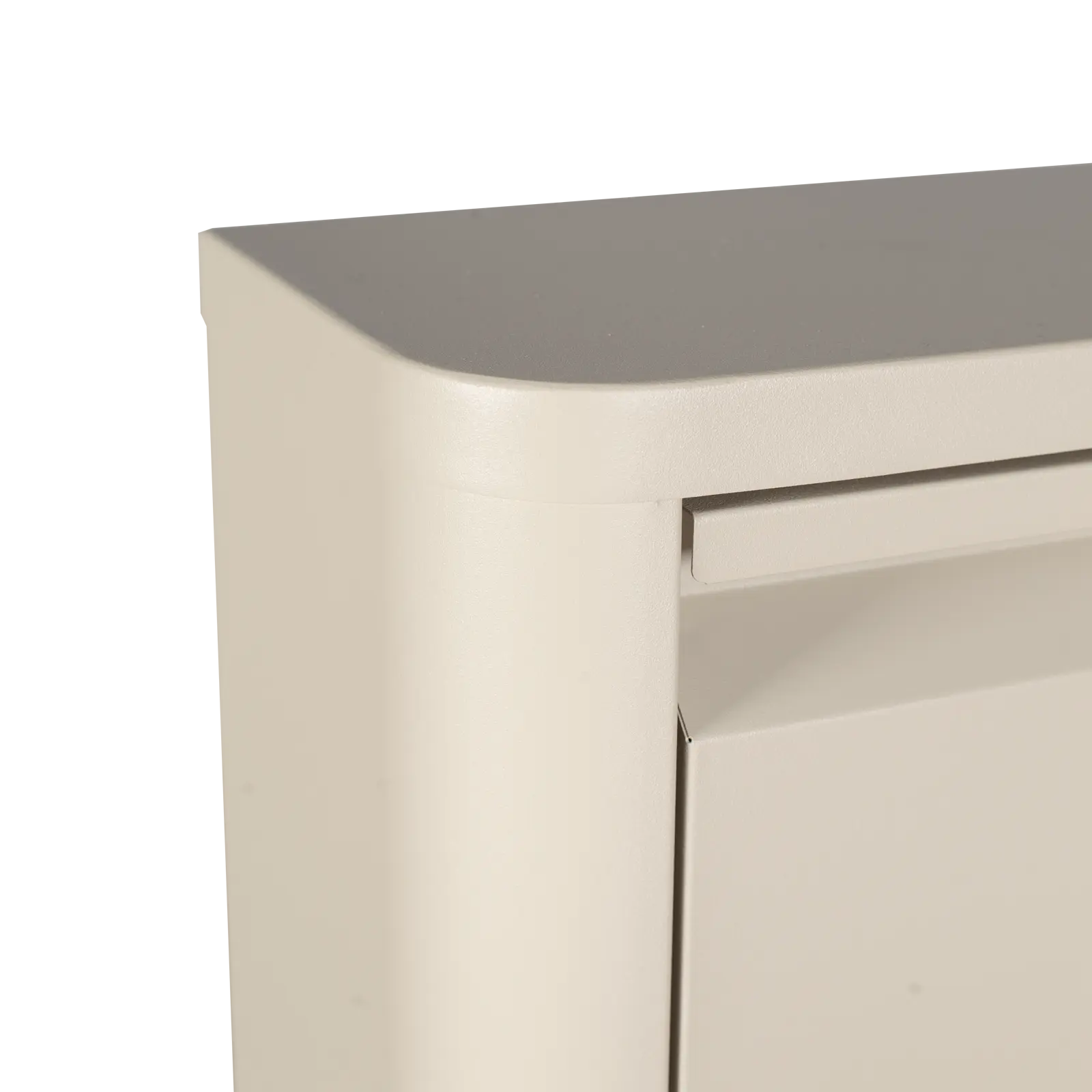 Schoenenkast Shoes - Curved - 4 vakken - metaal Beige