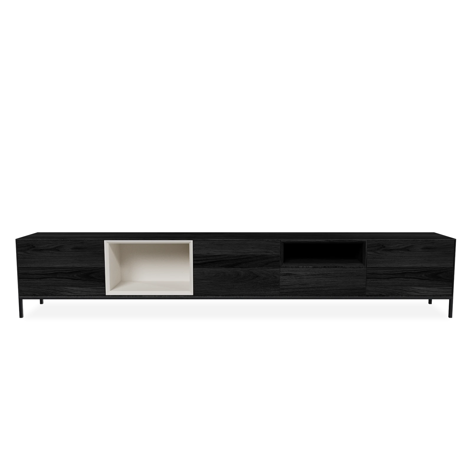TV Meubel Black Sky 300cm Poot