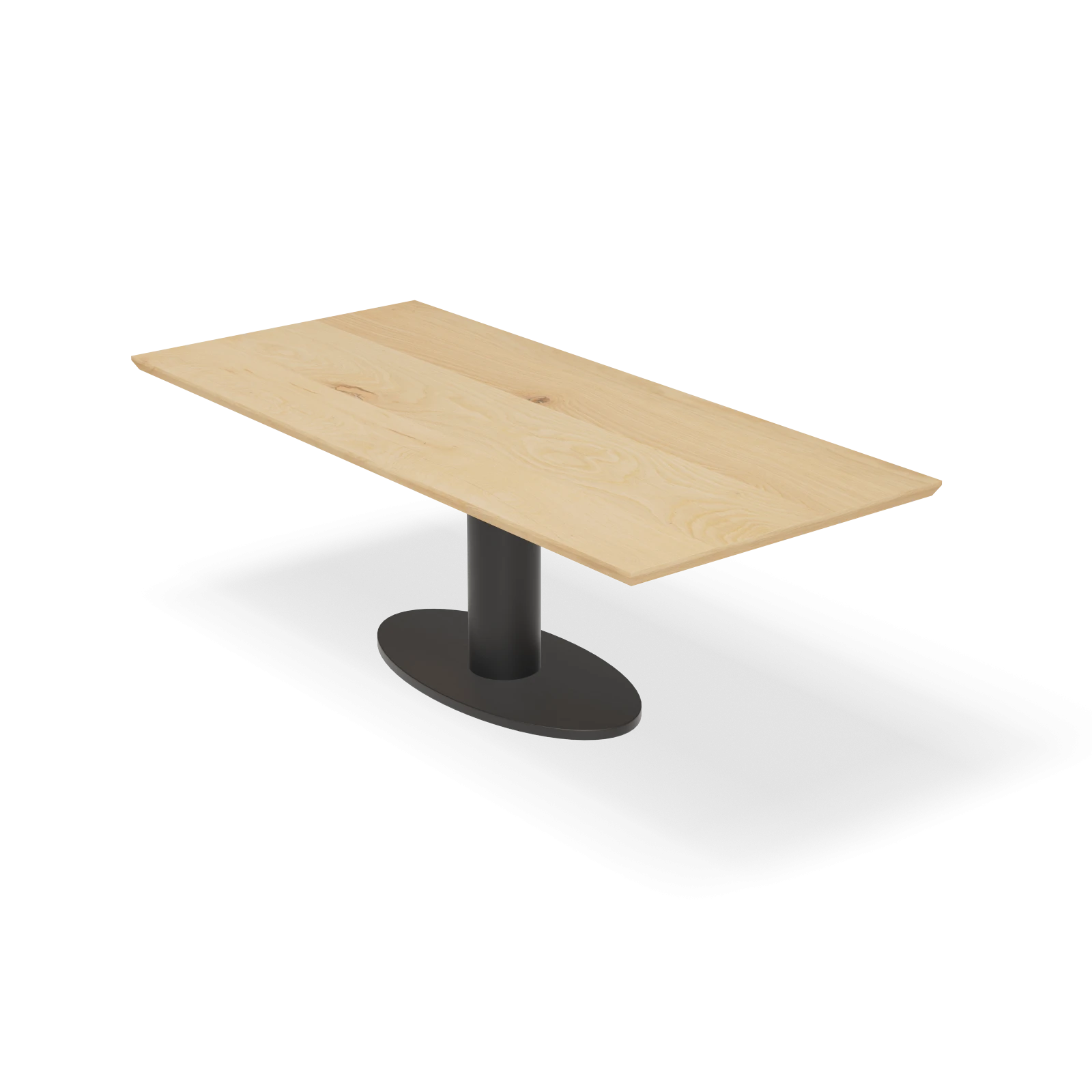 Eettafel Tube - Rechthoek Nature White (220x100cm)