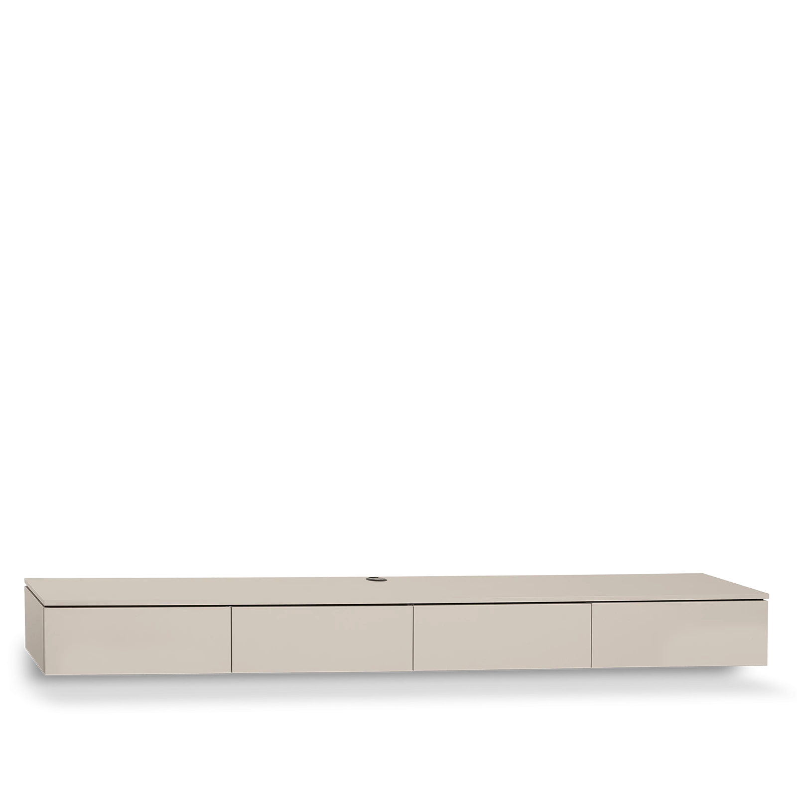 TV dressoir (Laag - hangend - 4 laden) Lazzia - Ivory