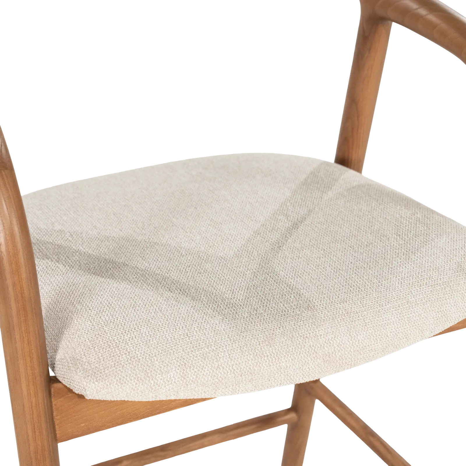 Barstoel Rayven - zithoogte 75 cm - Essenhout Lichtbruin