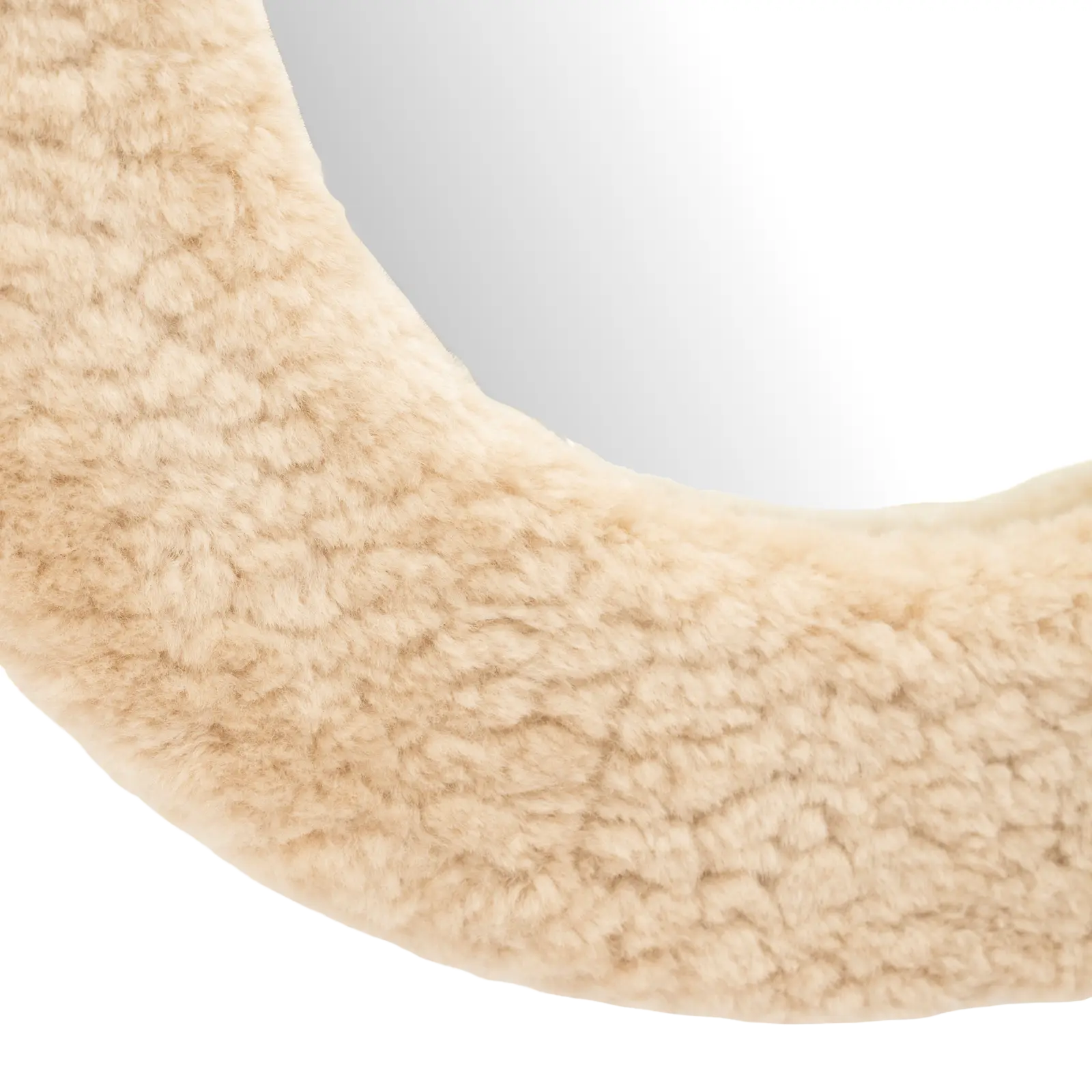 Spiegel Kiss - ovaal 49x66 cm - Beige