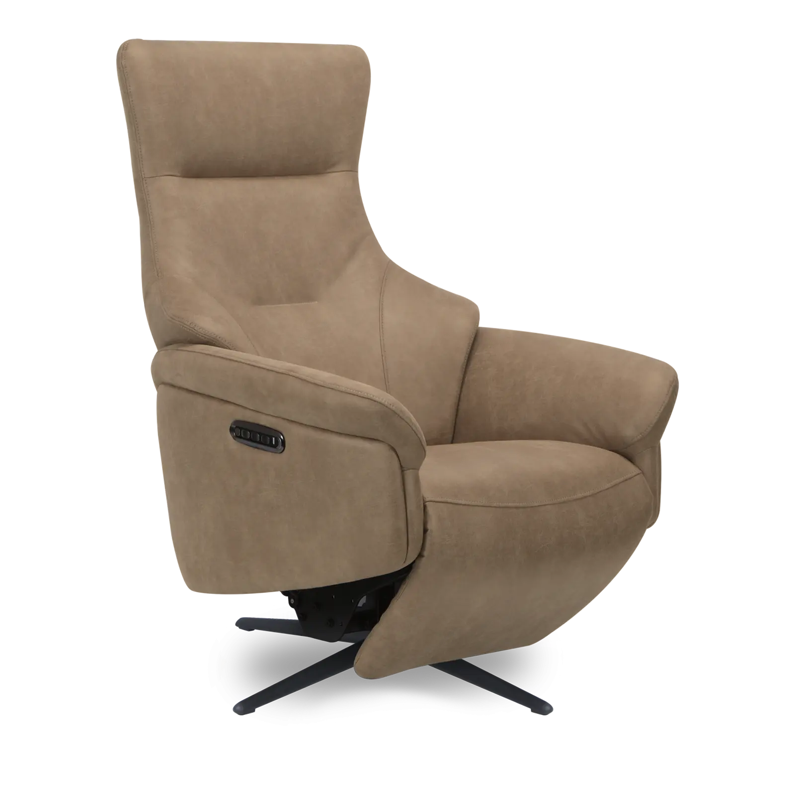 SoBuy OGS47-MS Schommelstoel Relaxstoel Ligstoel Lounge Chair Tuinstoel Zonnebaden Met Zijtas En Voetensteun Draagvermogen 150 Kg 1