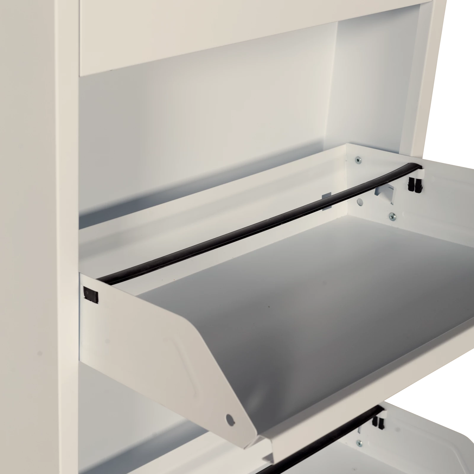 Schoenenkastje Shoes (3 vakken+1 klein vak) - Mat Beige