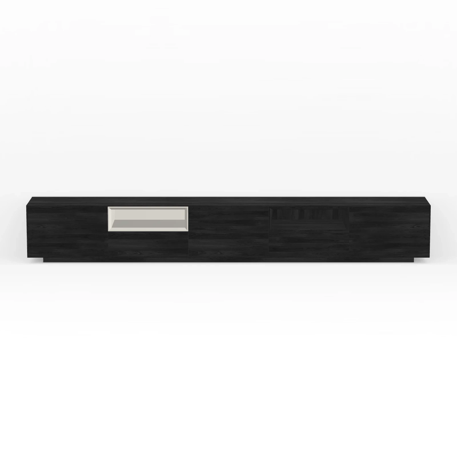 TV Meubel Black Sky 300cm Plint