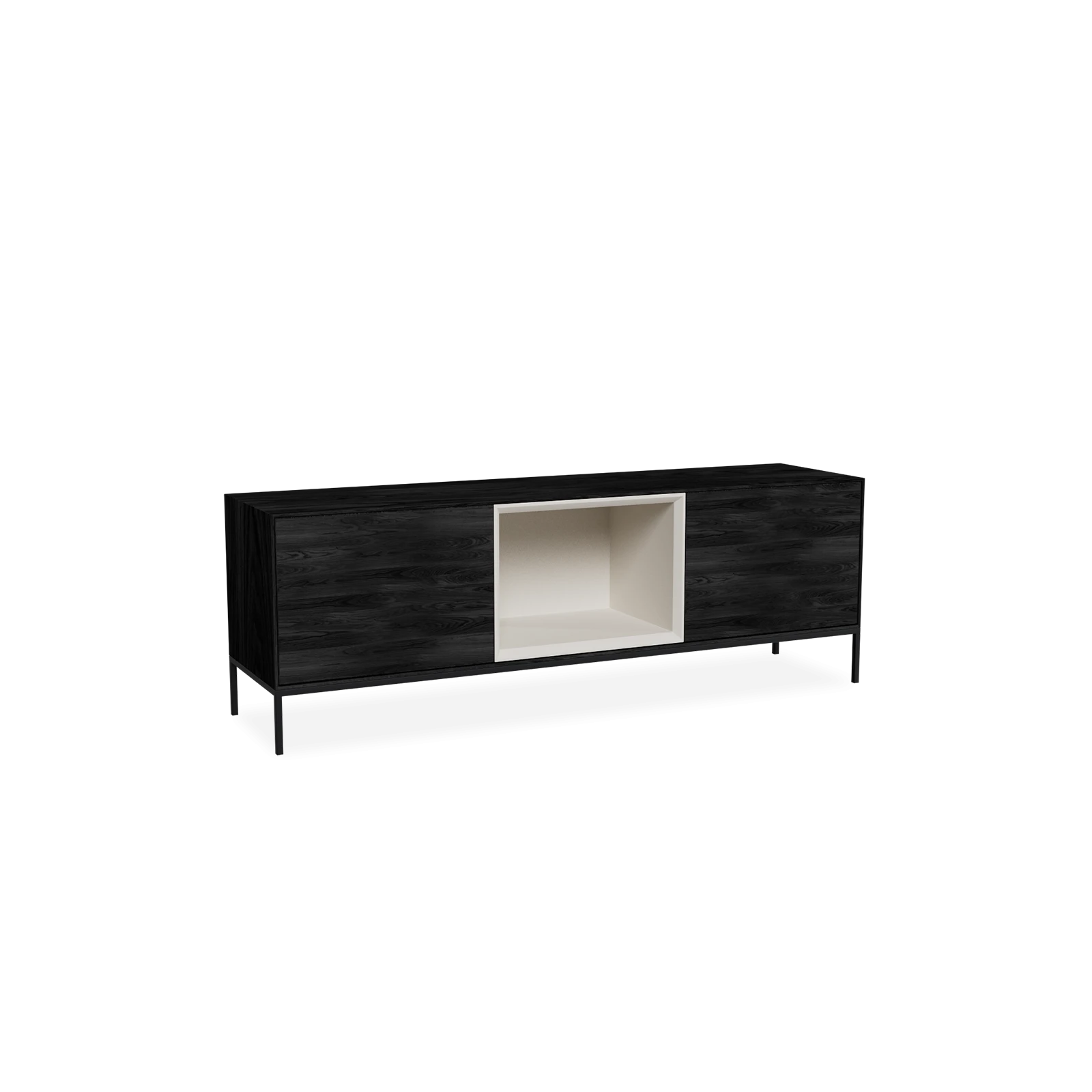 TV Meubel Black Sky 160cm Poot
