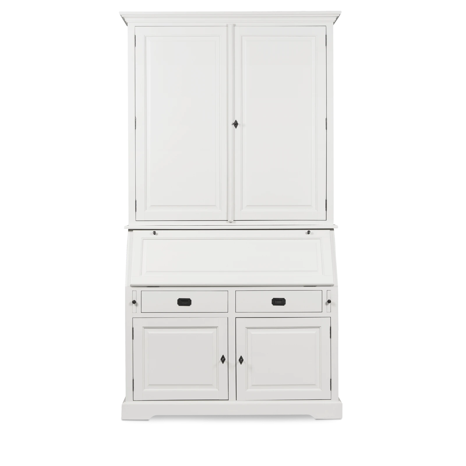 Bureaukast Lakewood - Clear/Mindi Darkbrown