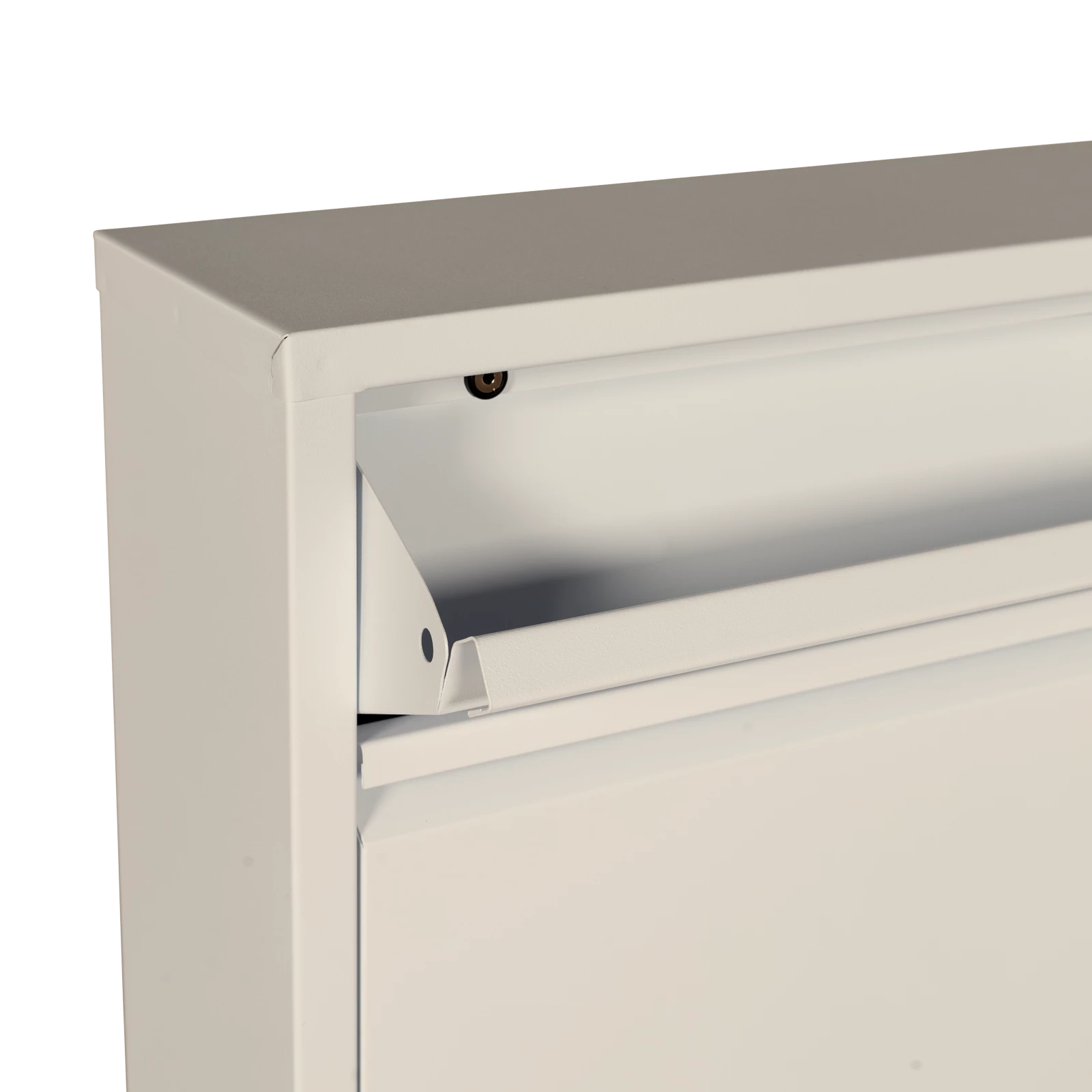 Schoenenkastje Shoes (3 vakken+1 klein vak) - Mat Beige