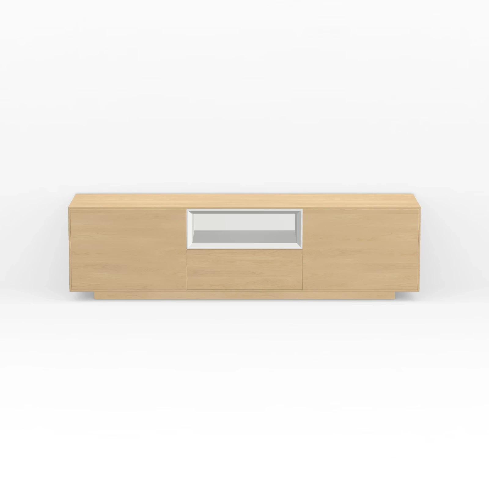 TV Meubel Nature White 160cm Plint