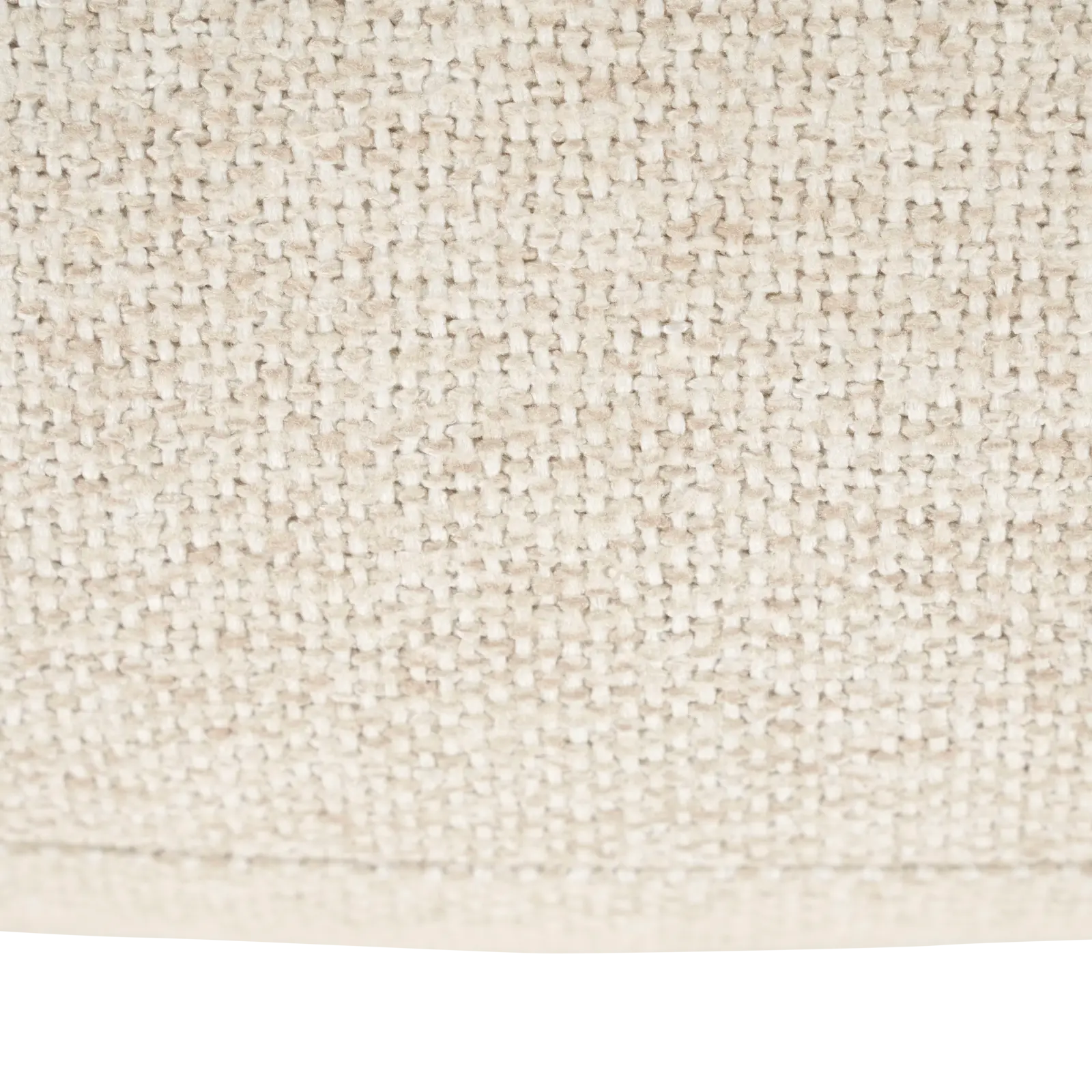 Fauteuil Mikky - stof Moon Beige - poot eiken donkerbruin - Japandi