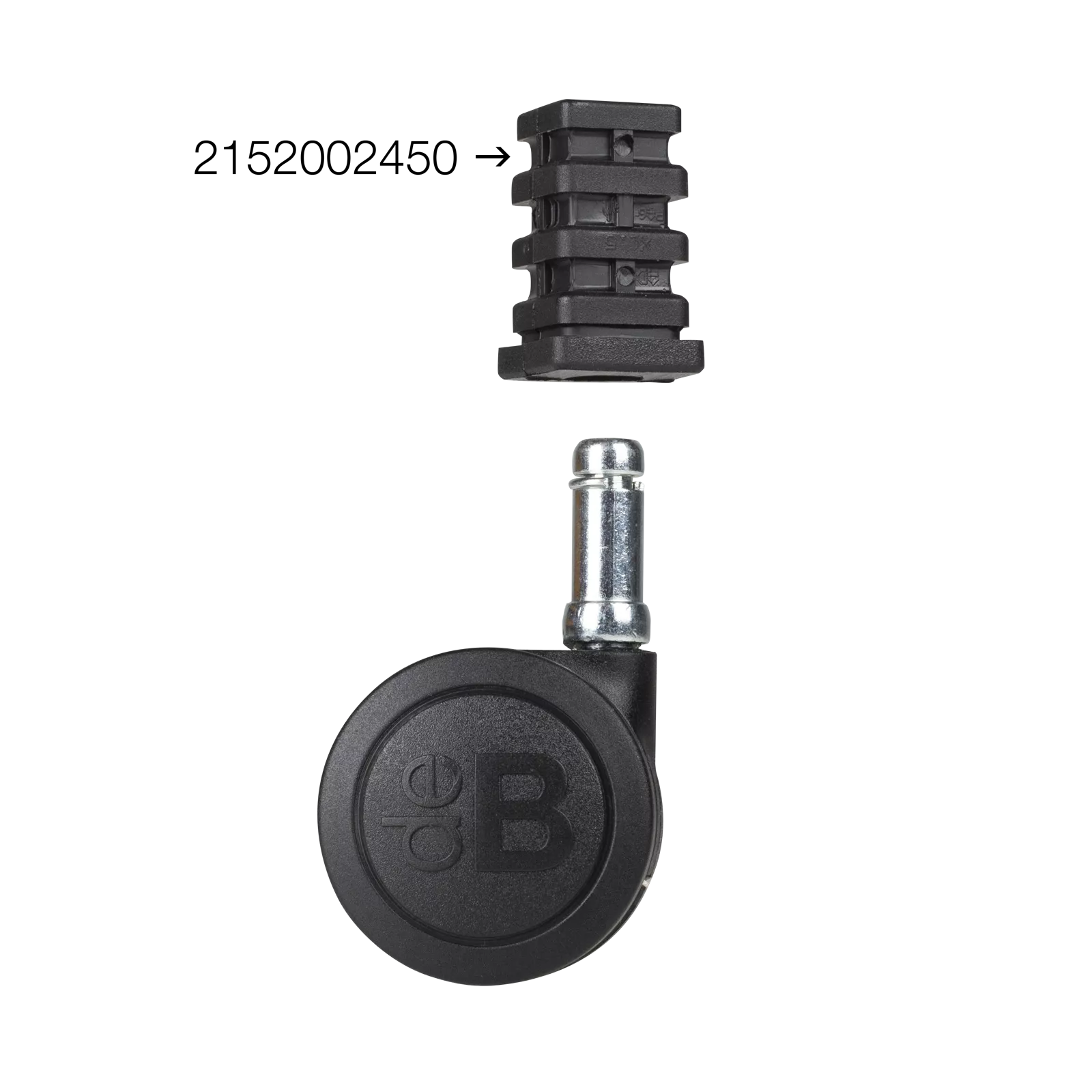 Onderdeel stoel Inslagdop/Insert Fitting