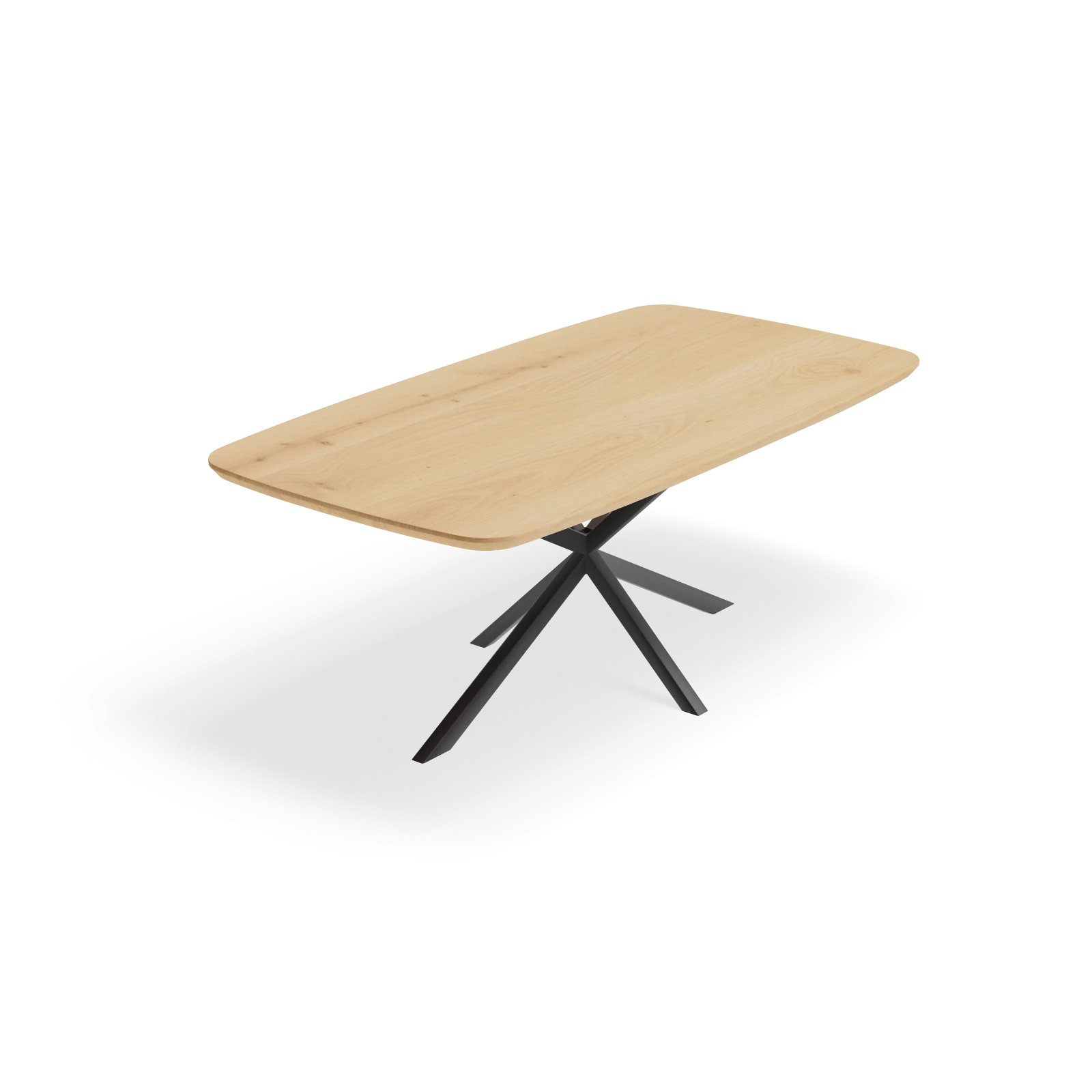 Eettafel North - Deens Ovaal Nature White (200x105cm)