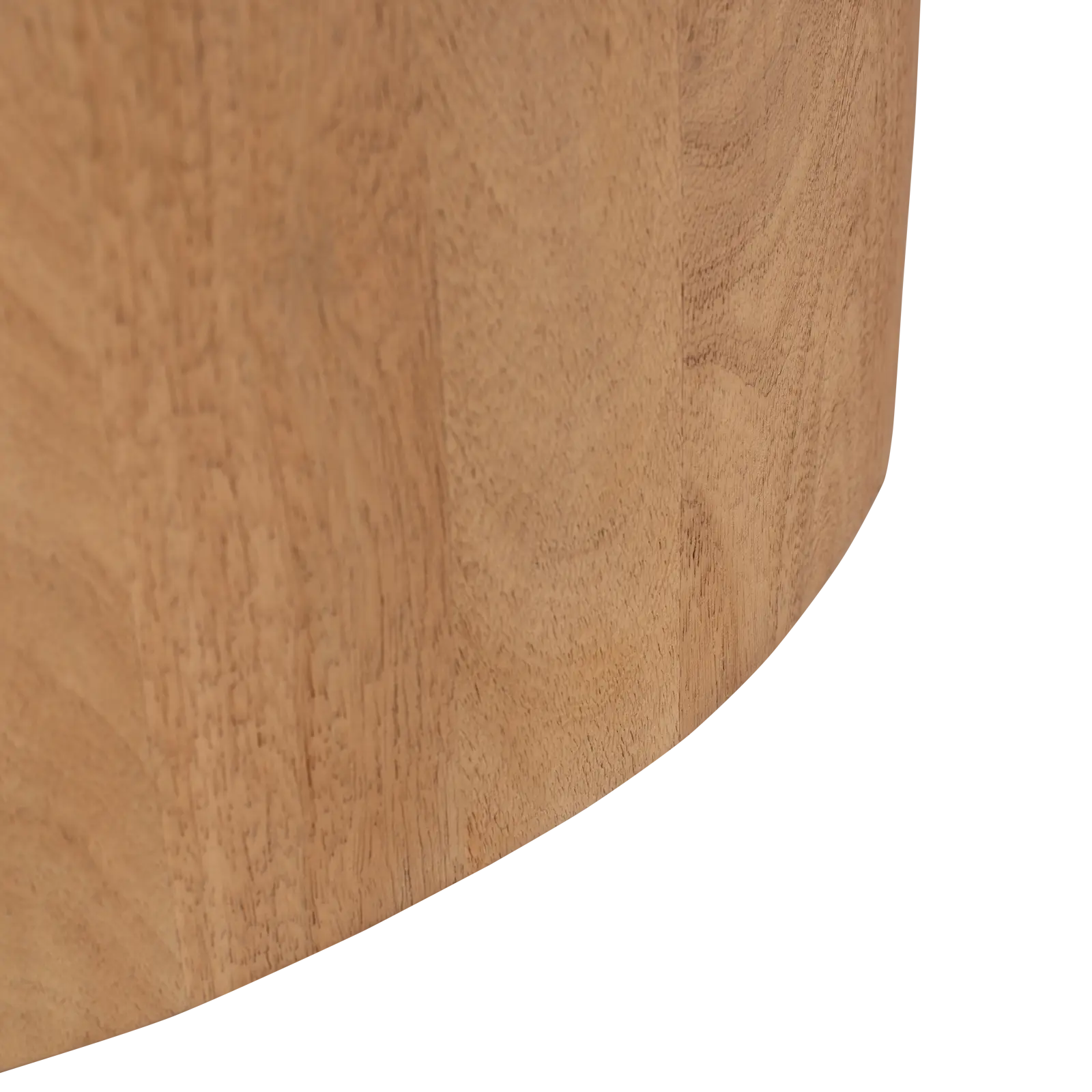 Salontafel set van 2 Bodhi - rond 65/80 cm - Mangohout Loom