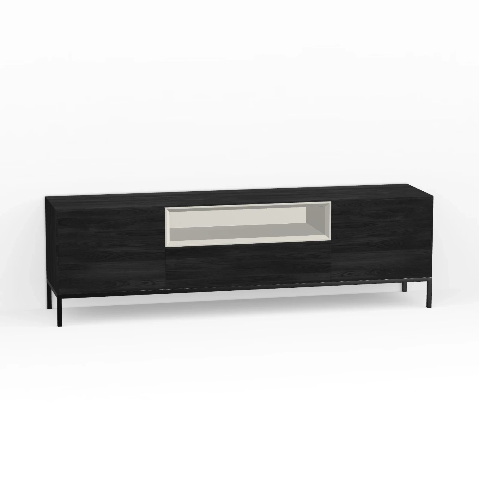 TV Meubel Black Sky 180cm Poot