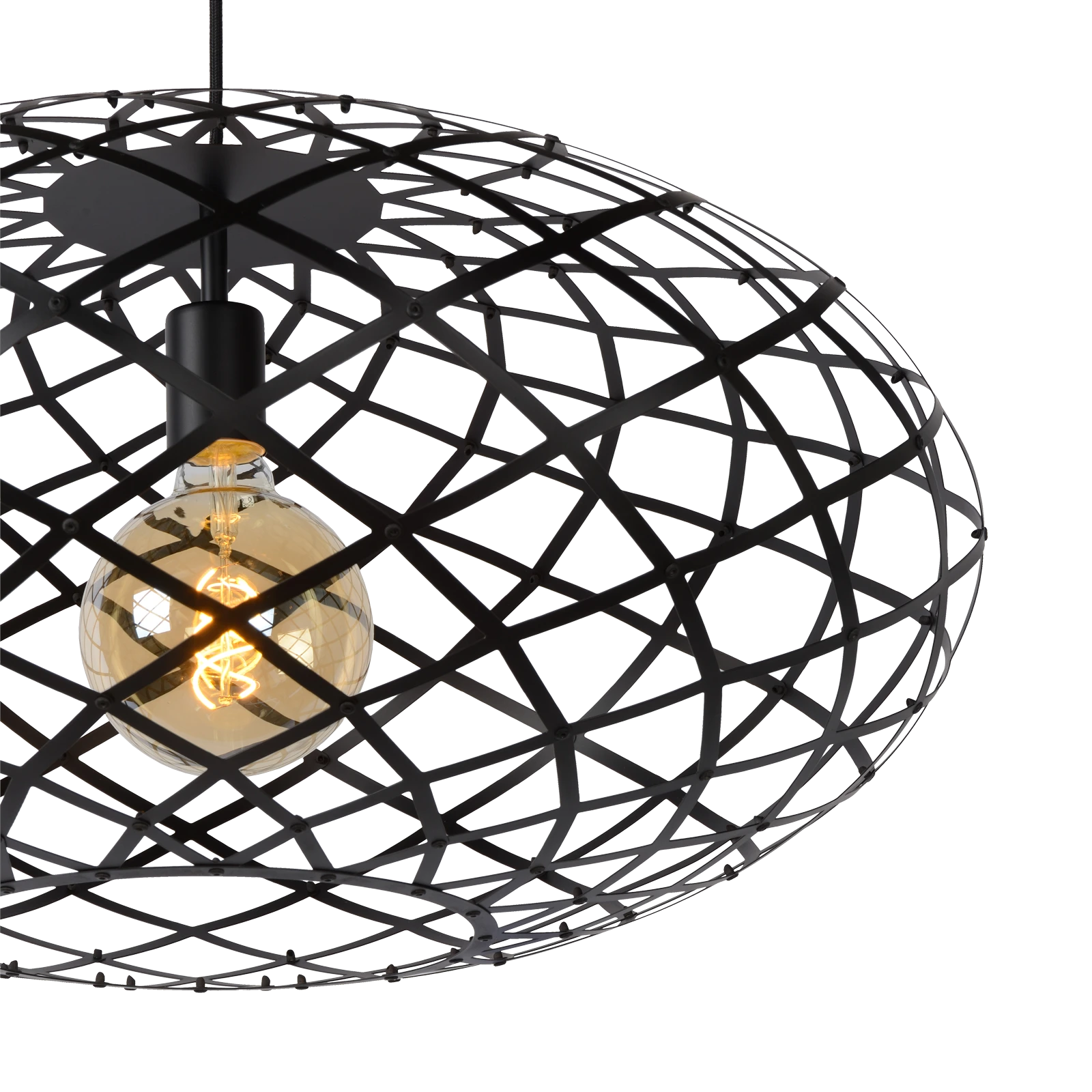 Hanglamp (65cm) Wolfram - Zwart