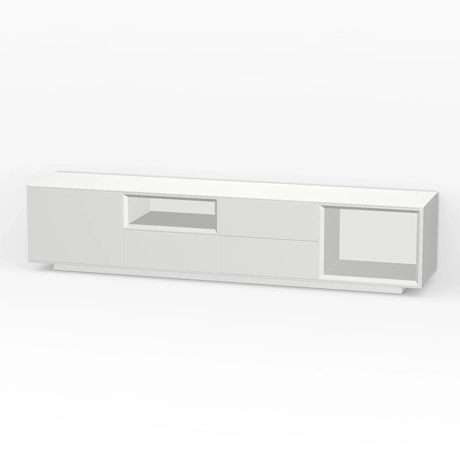 TV Meubel Signal White 200cm Plint