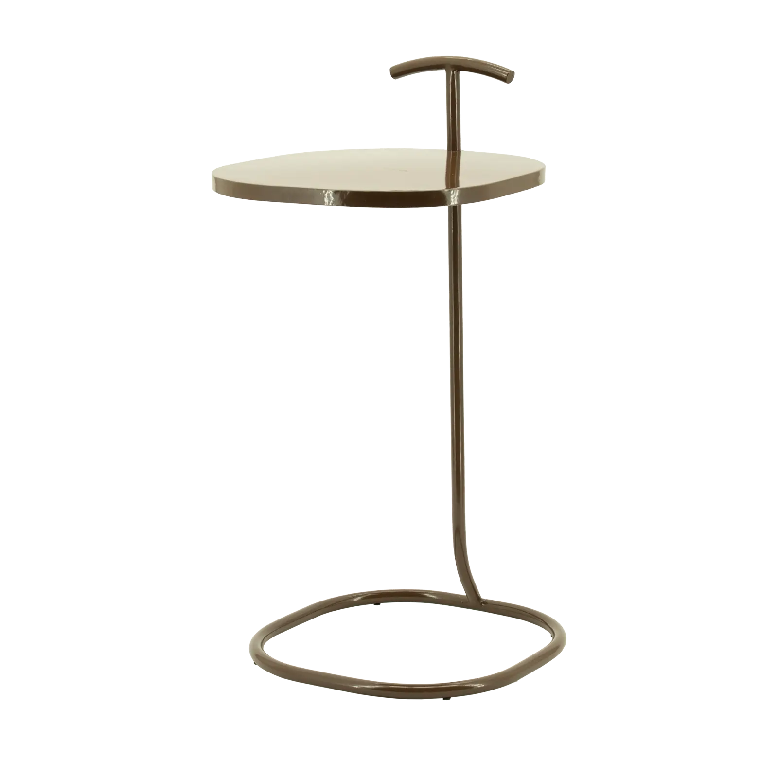 Bijzettafel Buddy - 32x32 cm - metaal Bruin