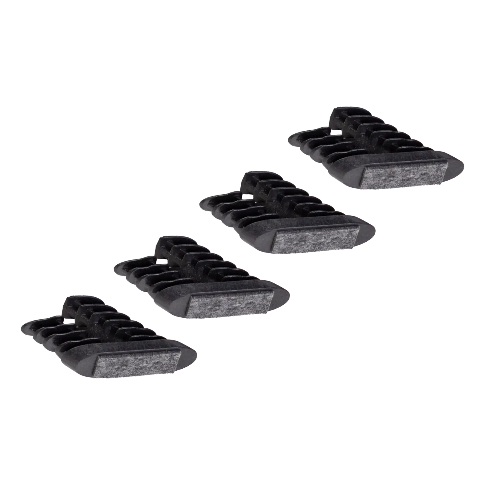 Dop (set van 4) Poot D - Delta - Black