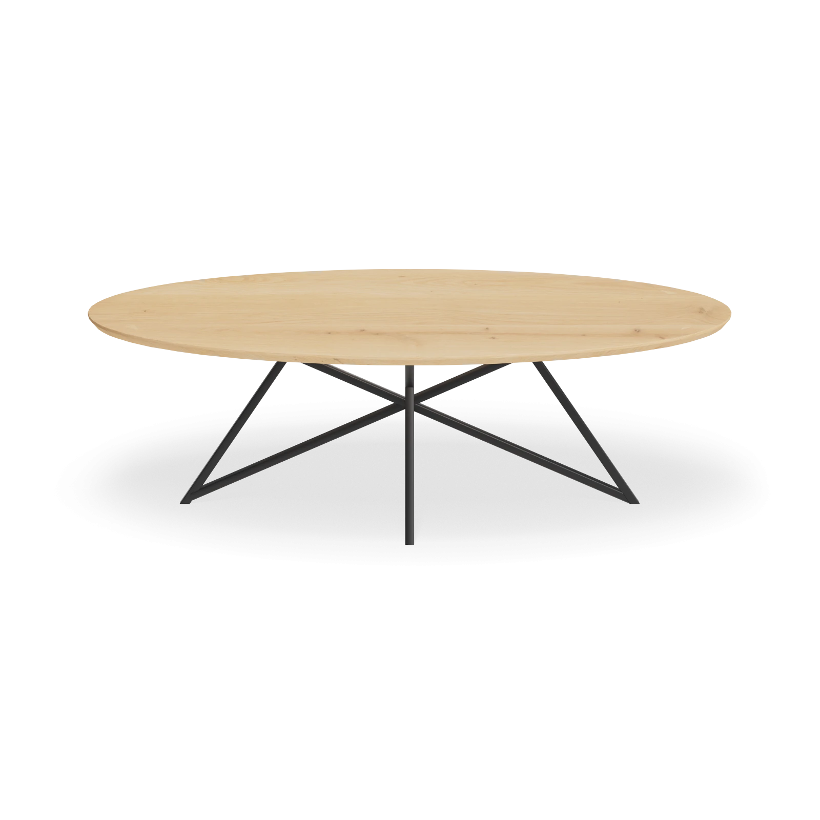 Eettafel Crosse - Ovaal Nature White (240x115cm)