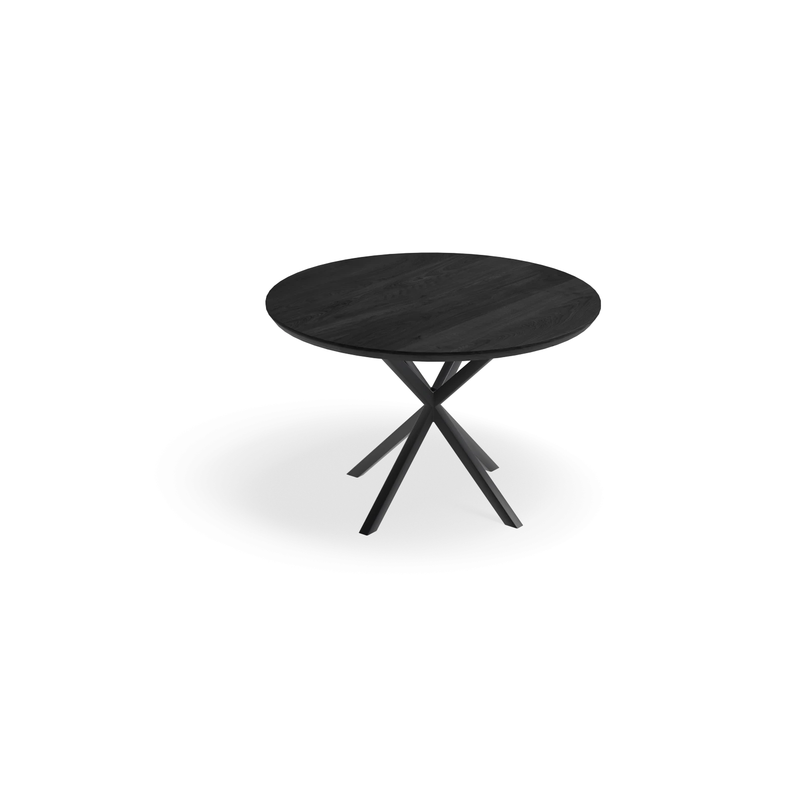 Eettafel North - Rond Eiken Black Sky (120cm)