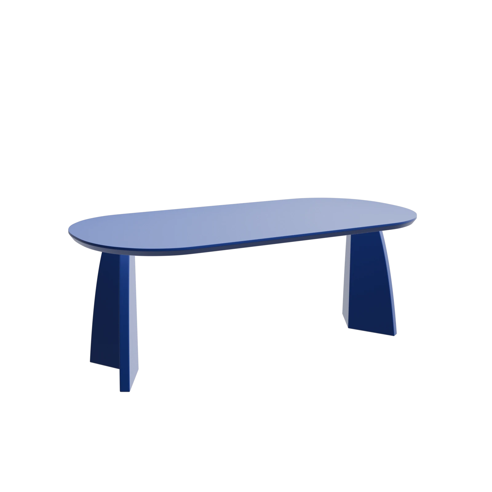 Eettafel Niwa - Halve Cirkel Royal Sapphire (220x100cm)