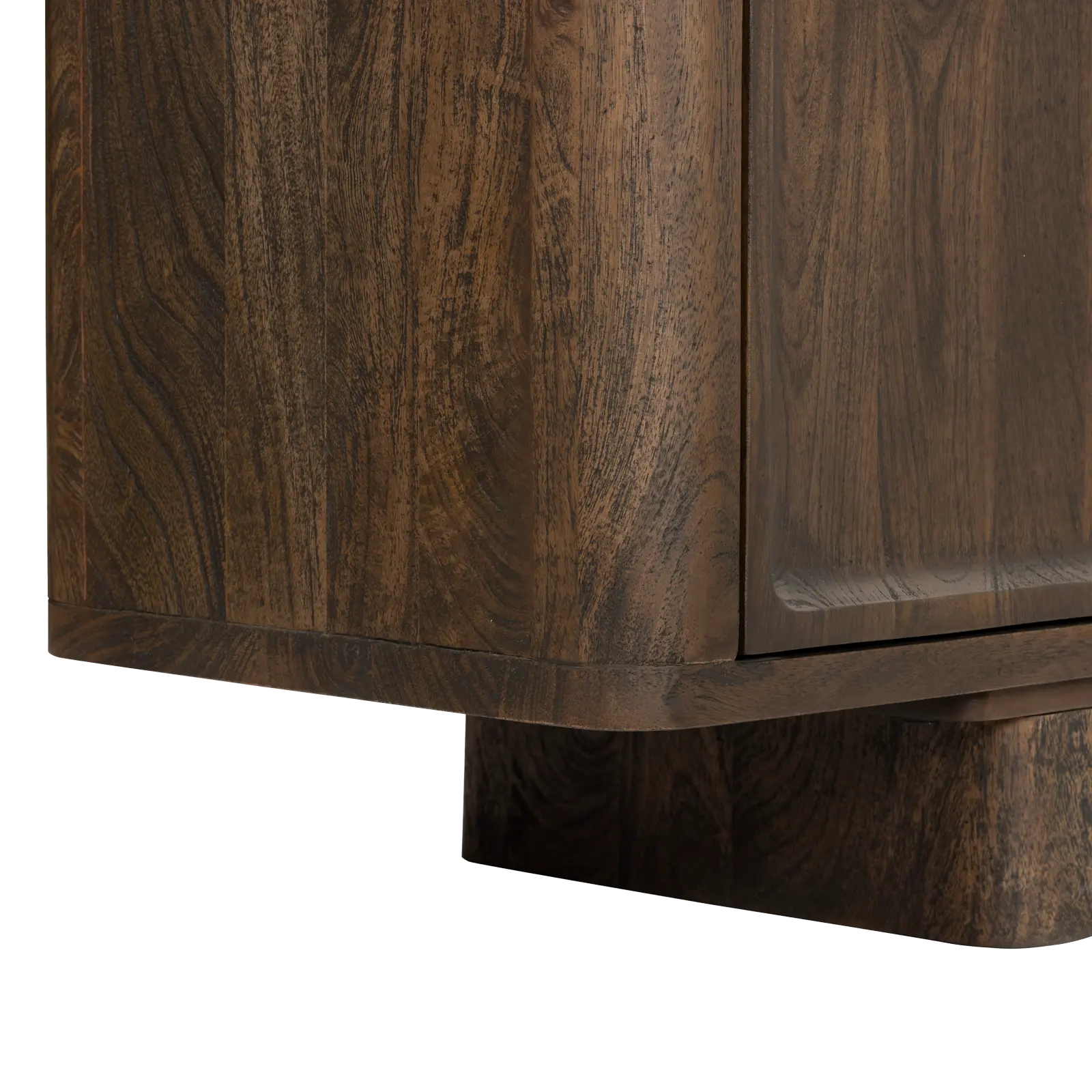 TV meubel Katara - 200 cm - Mangohout Cacao Bruin - 4 deuren