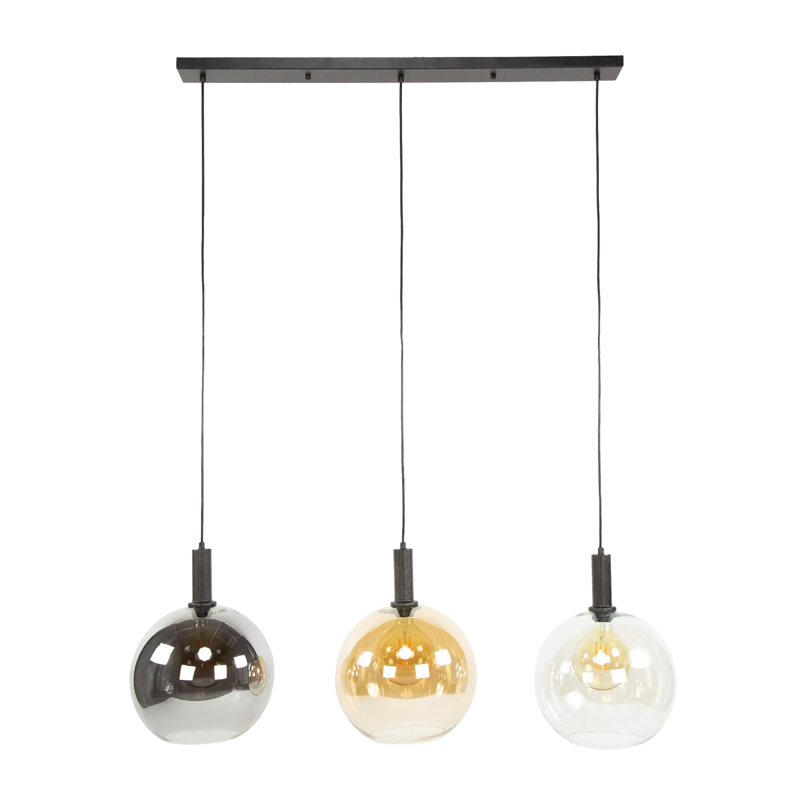Hanglamp Sfera - Tricolore 3 lichts - Artic zwart