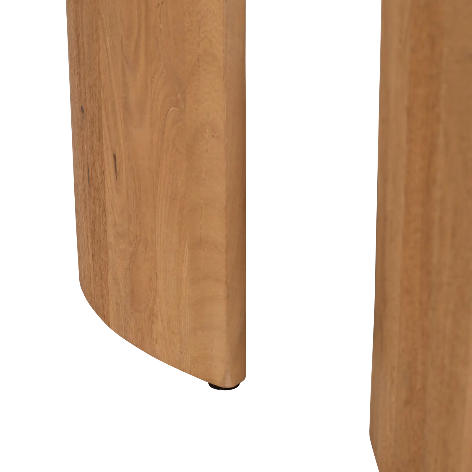 Salontafel set van 2 Miles - rond 70/50 cm - Mangohout Loom Naturel