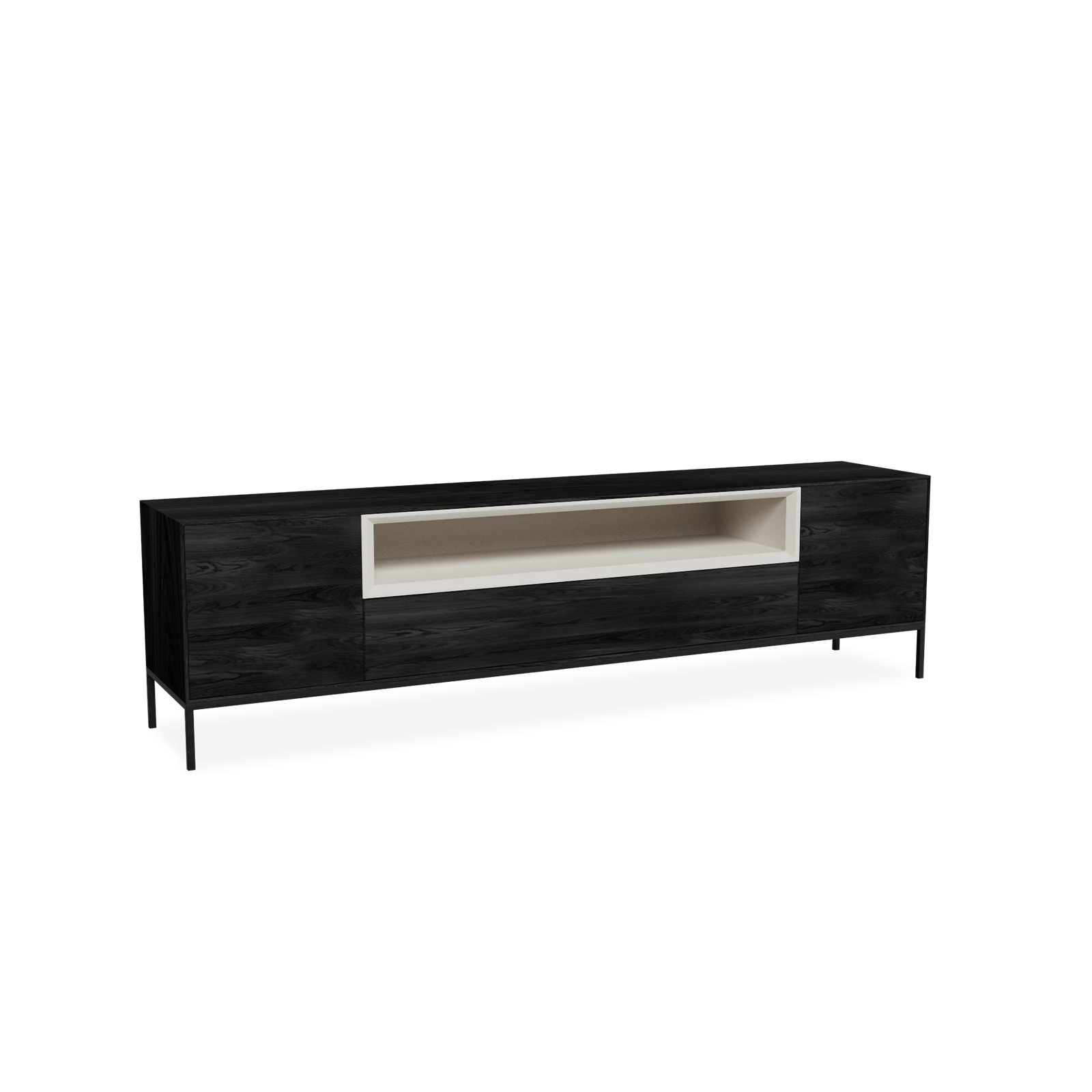 TV Meubel Black Sky 200cm Poot
