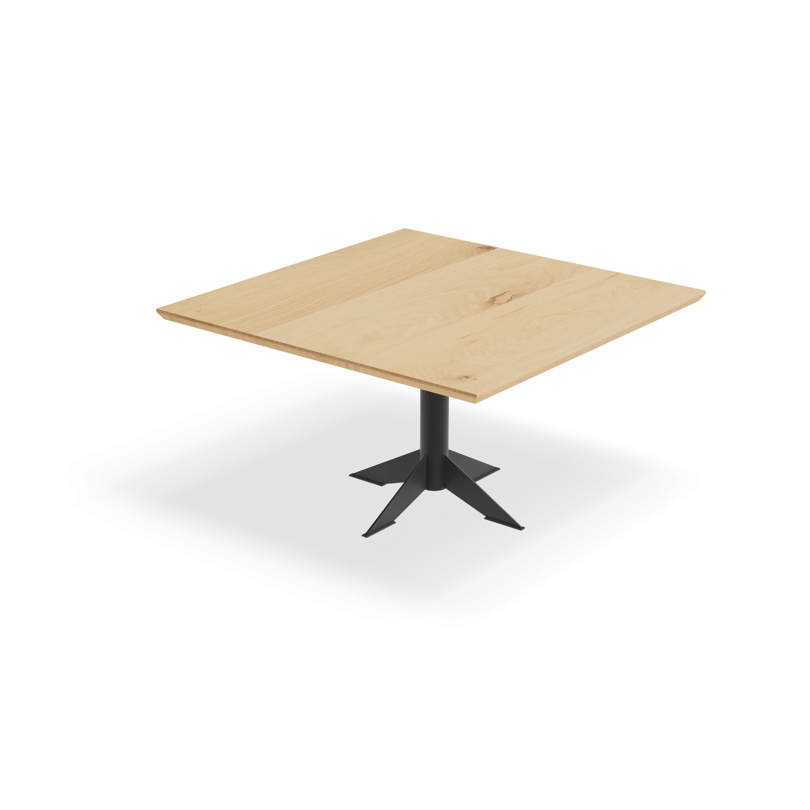 Eettafel Westfield - Vierkant Eiken Nature White (140x140cm)