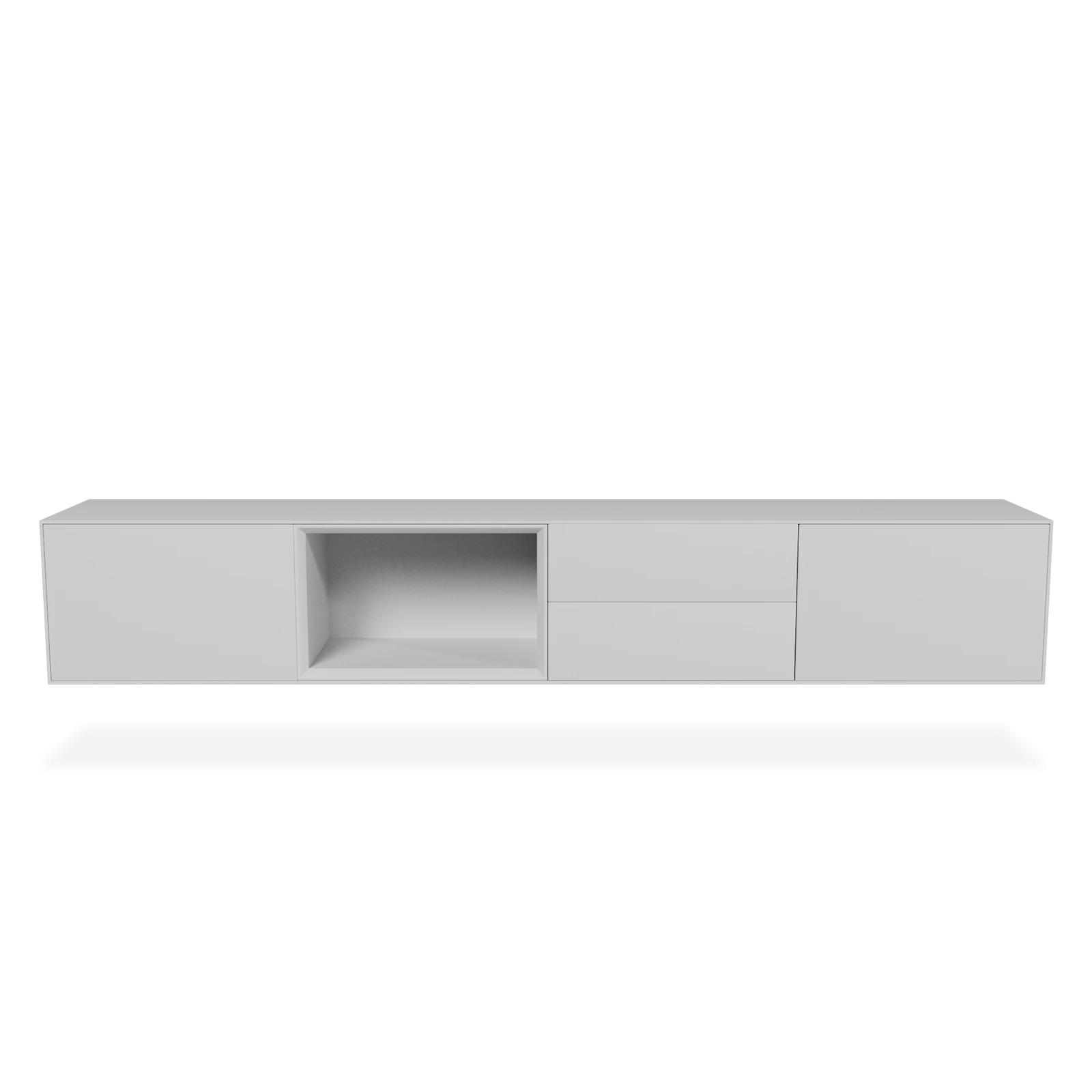 TV Meubel Tele Grey 240cm Zwevend