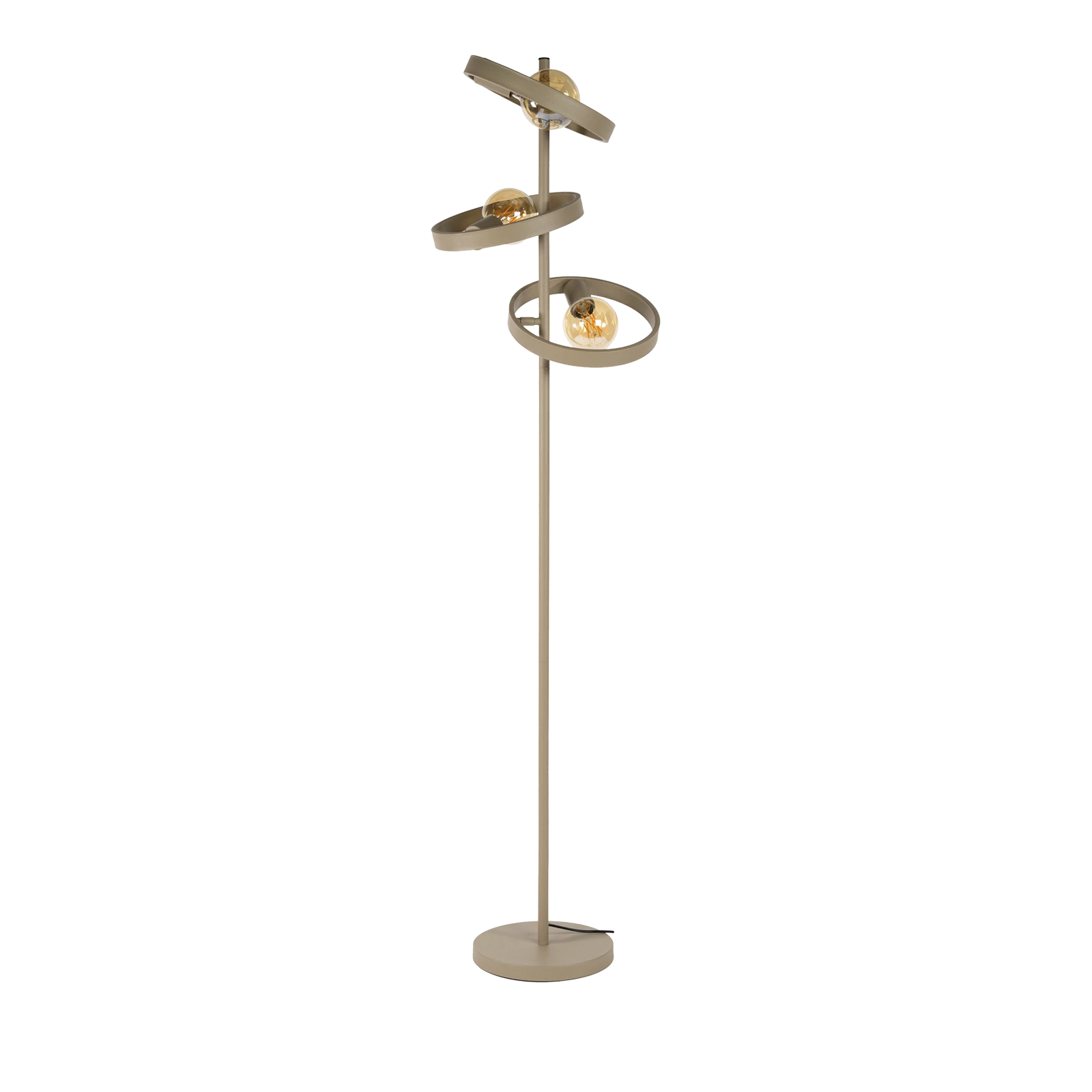 Vloerlamp Hover (3 lichts) - Beige