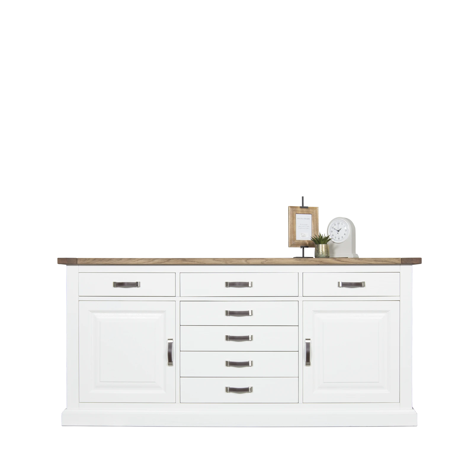 Dressoir (180cm) Silvercreek - Combi Verweerd/RAL9010