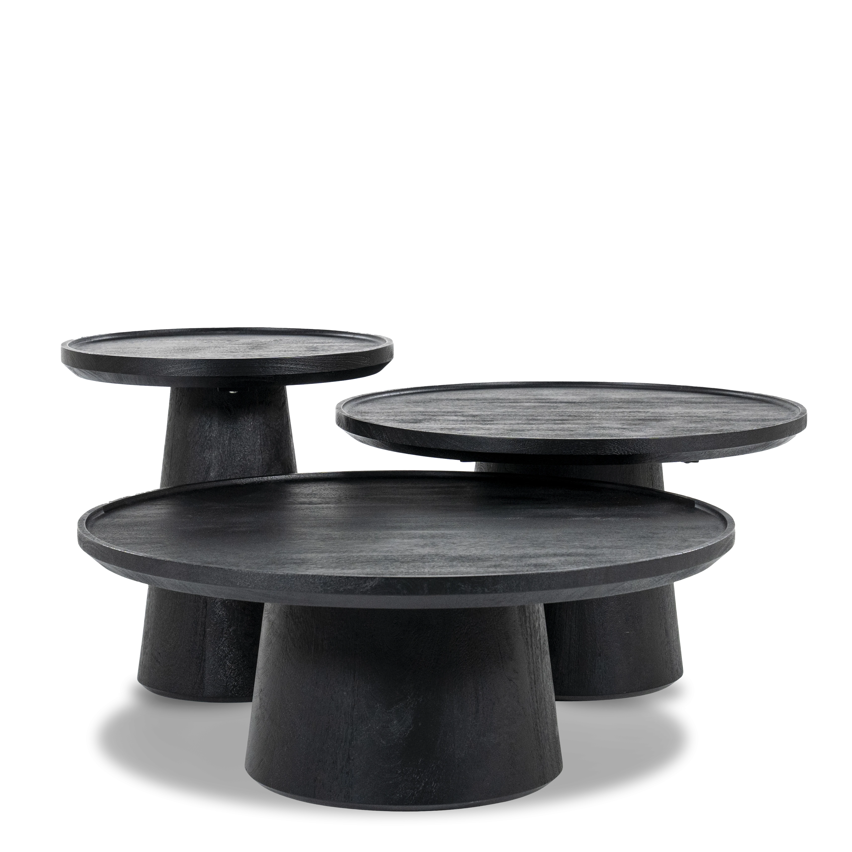 Bijzettafel (46cm) Ron - Zwart