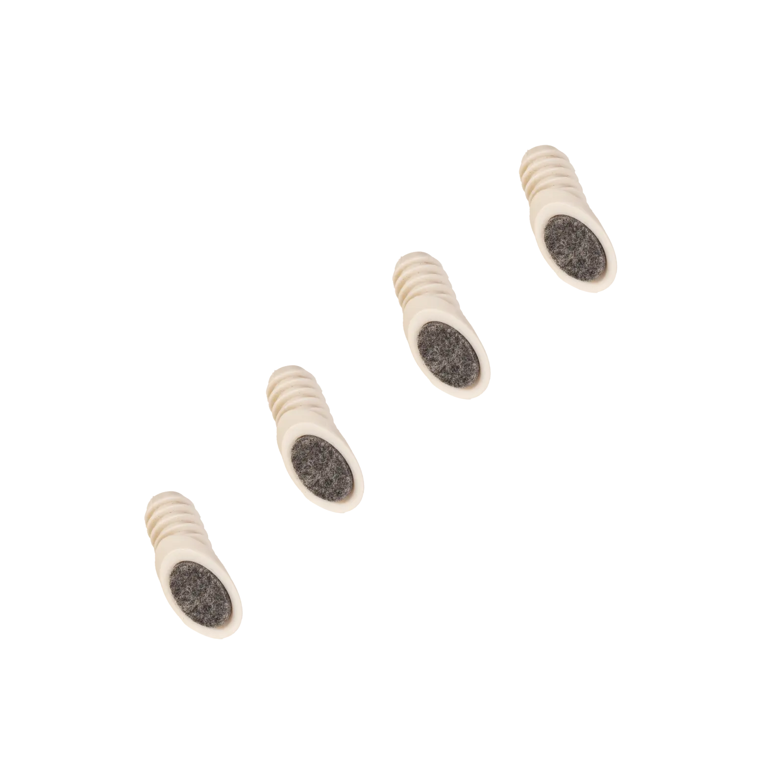 Dop (set van 4) Poot E - Echo - Pepper White