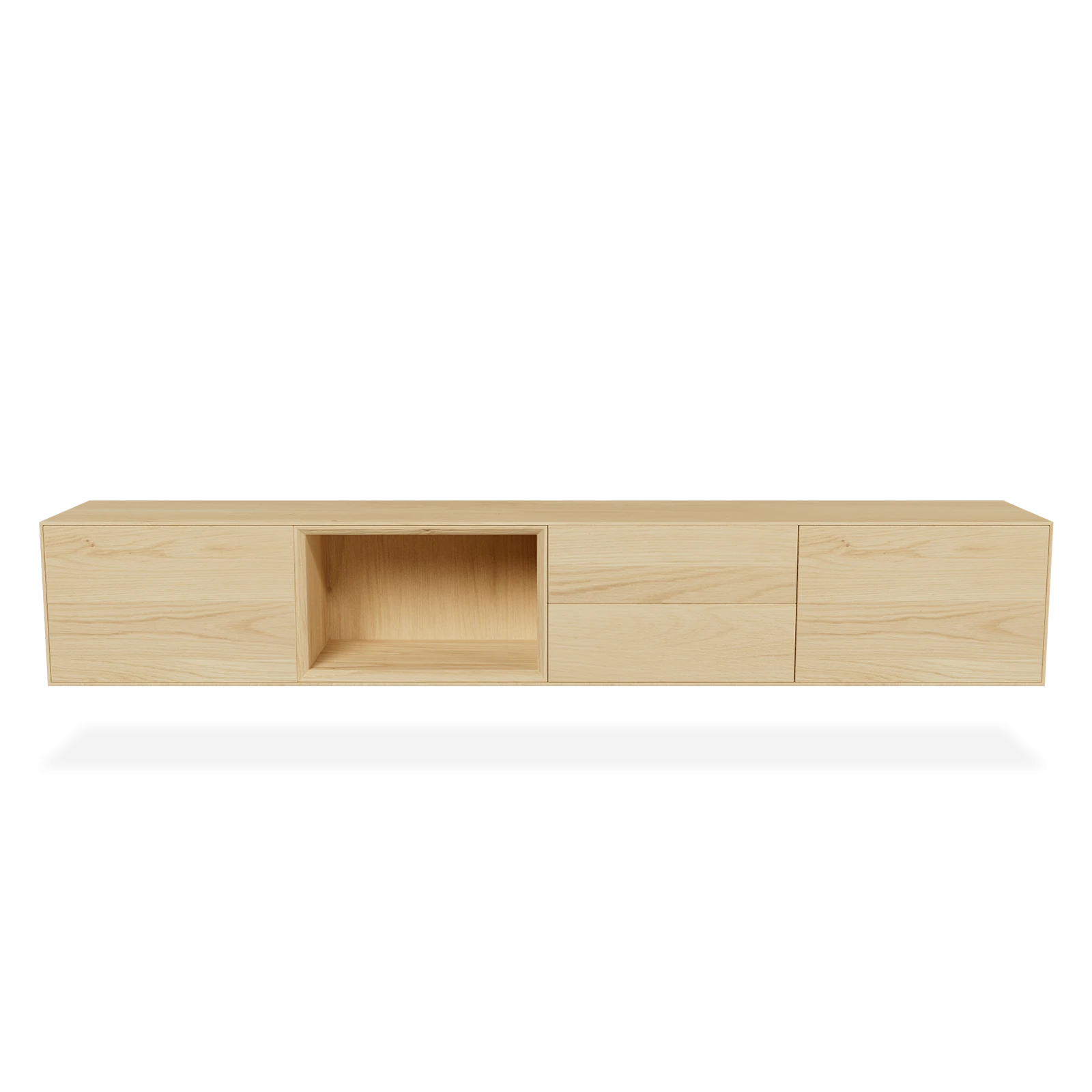 TV Meubel Nature White 240cm Zwevend
