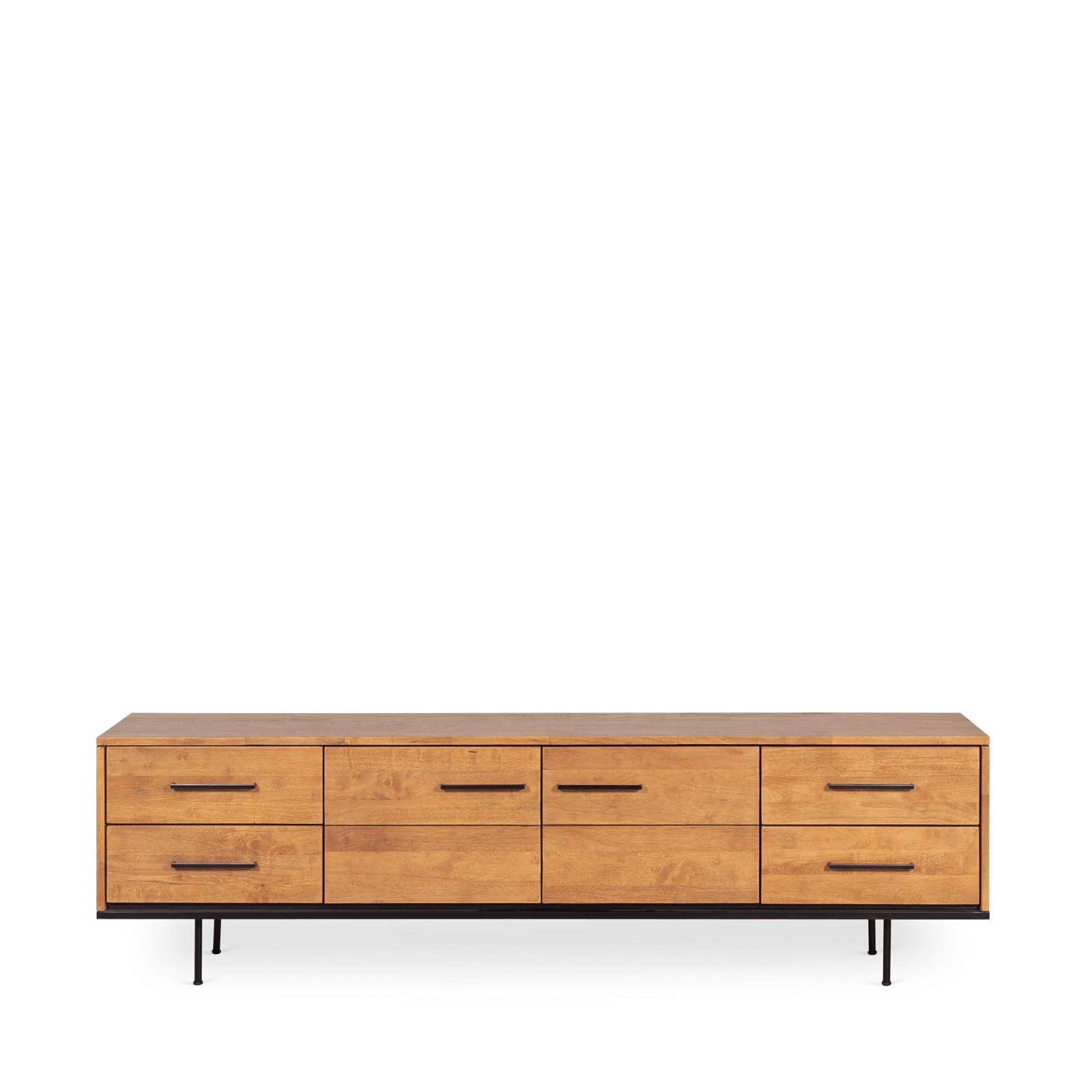 Tv meubel (210cm) Palma - Warmbrown