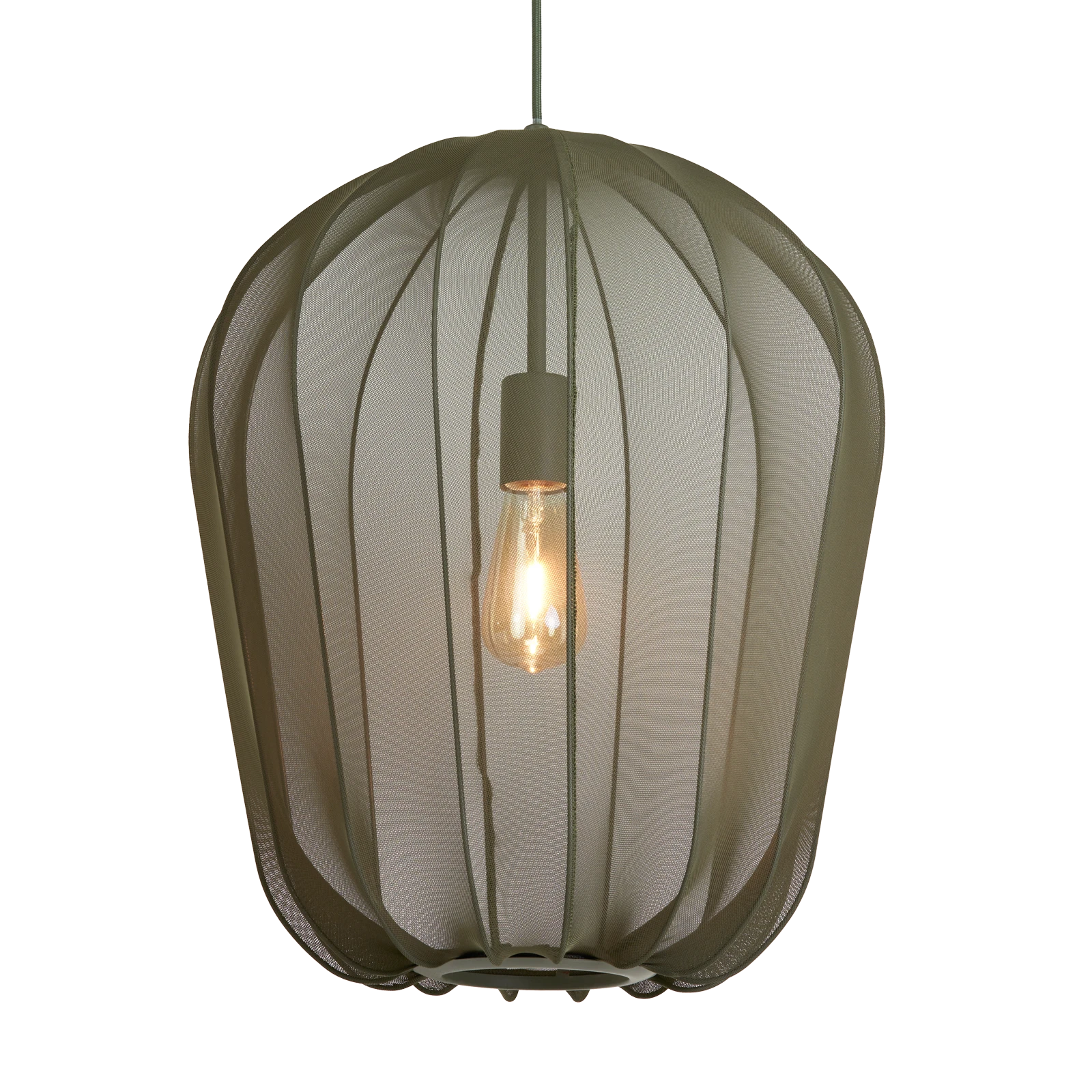 Hanglamp Plumeria (50xØ42cm) groen (sale)